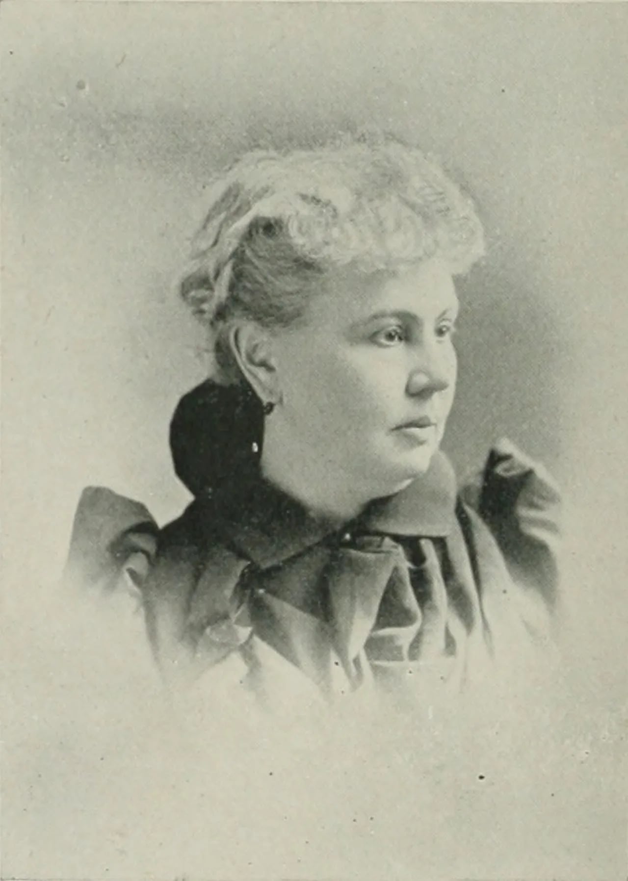 Porträt von A. Viola Neblett (1842–1897) – Gedenkseite