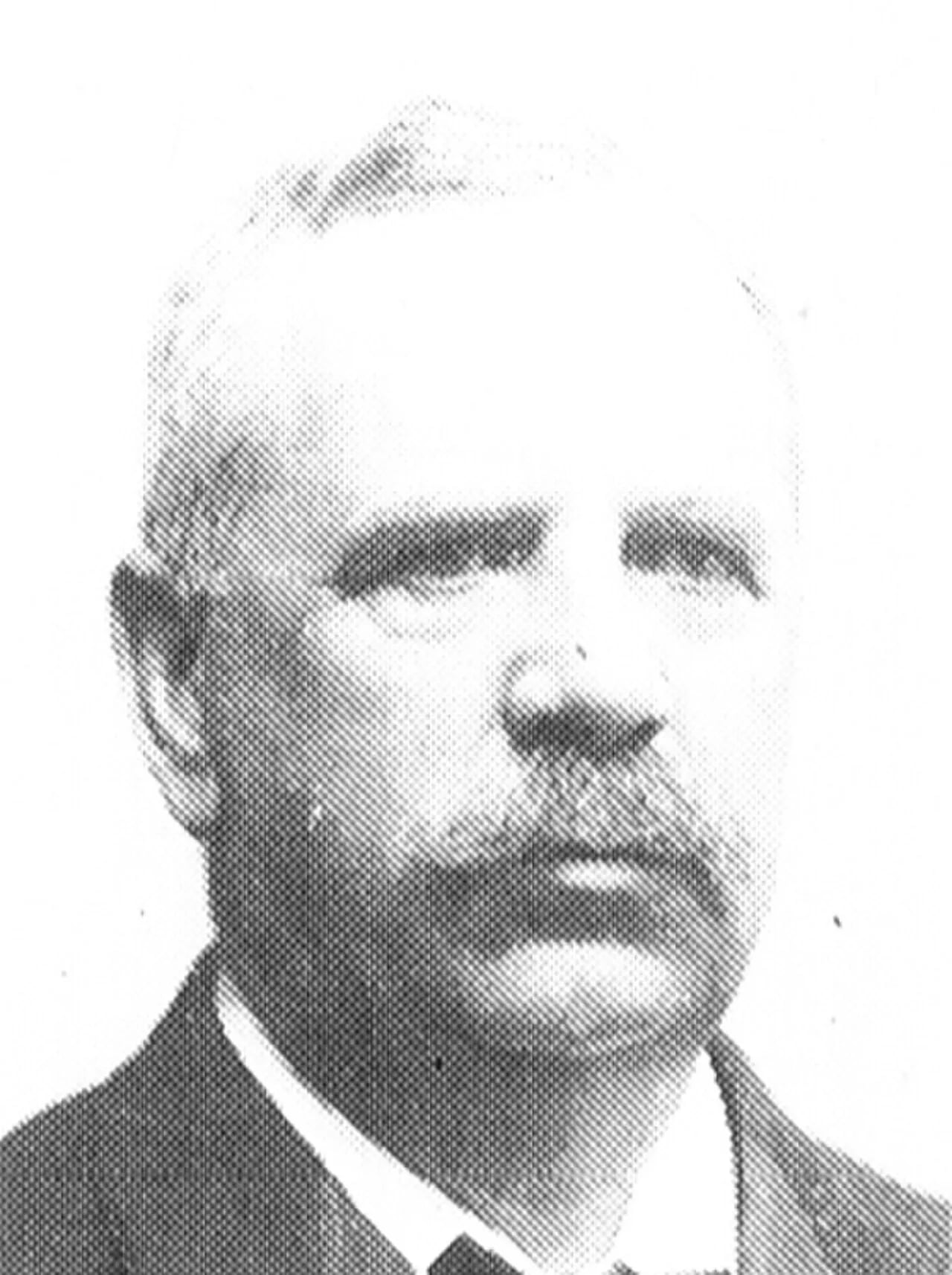 Porträt von Johan Gustaf Samuelson (1850–1913) – Gedenkseite