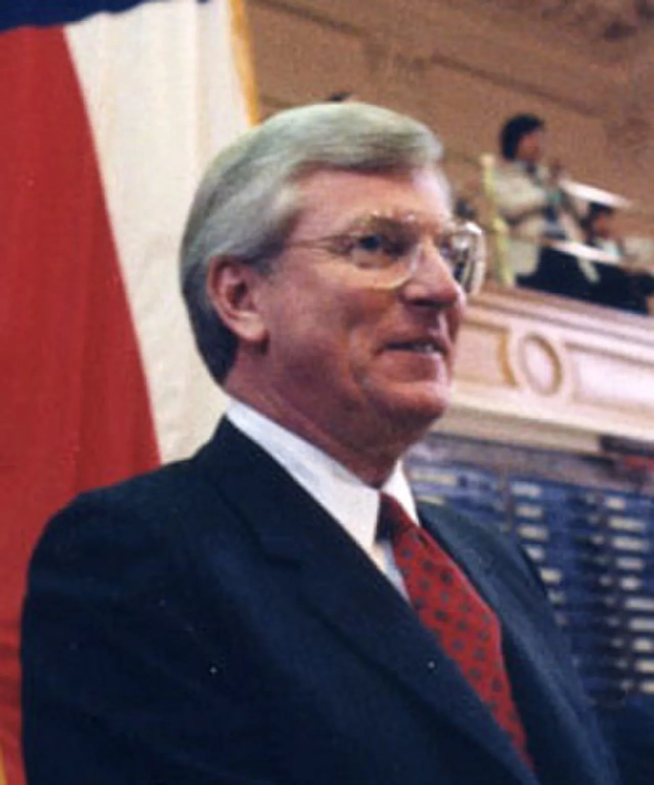 Porträt von Mark White (1940–2017) – Gedenkseite