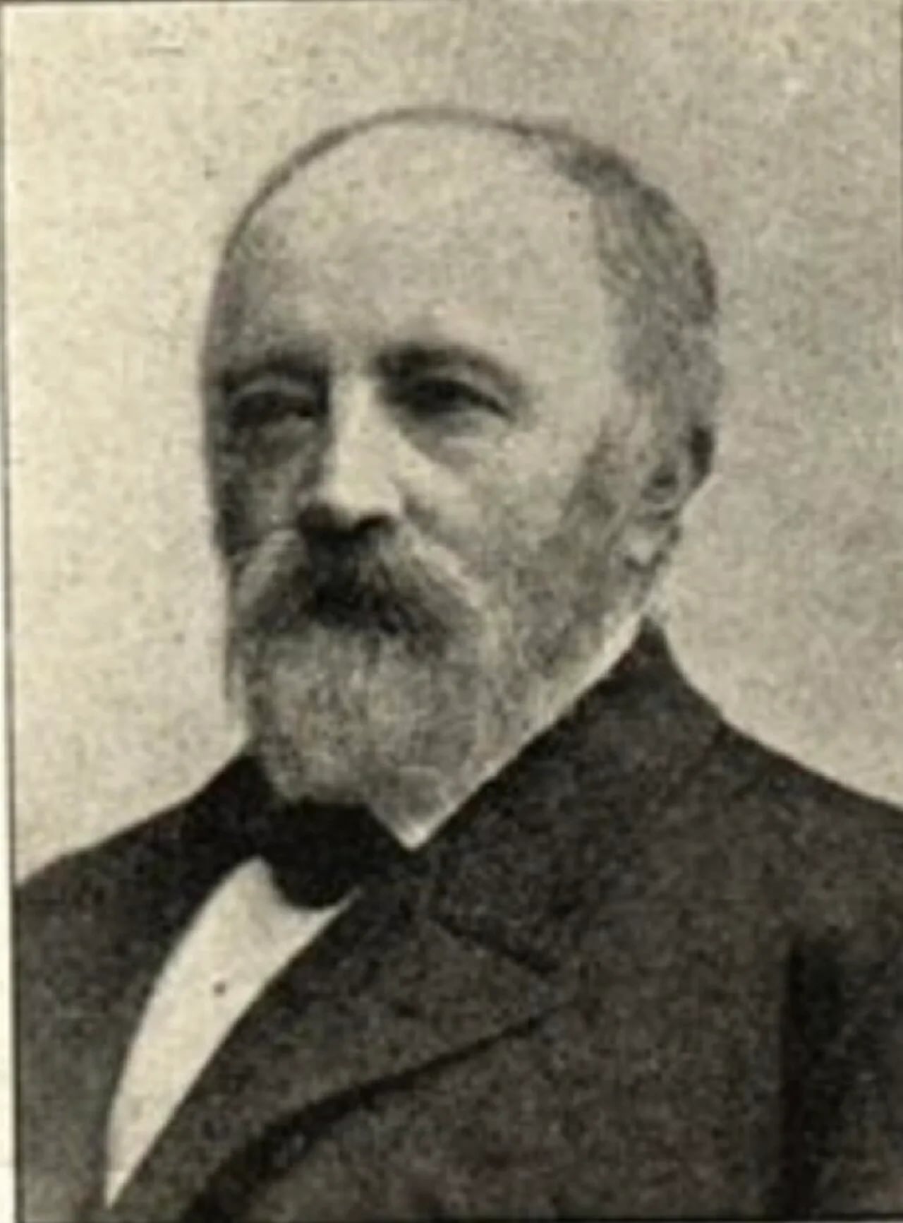 Porträt von Johan Sandberg (1834–1905) – Gedenkseite