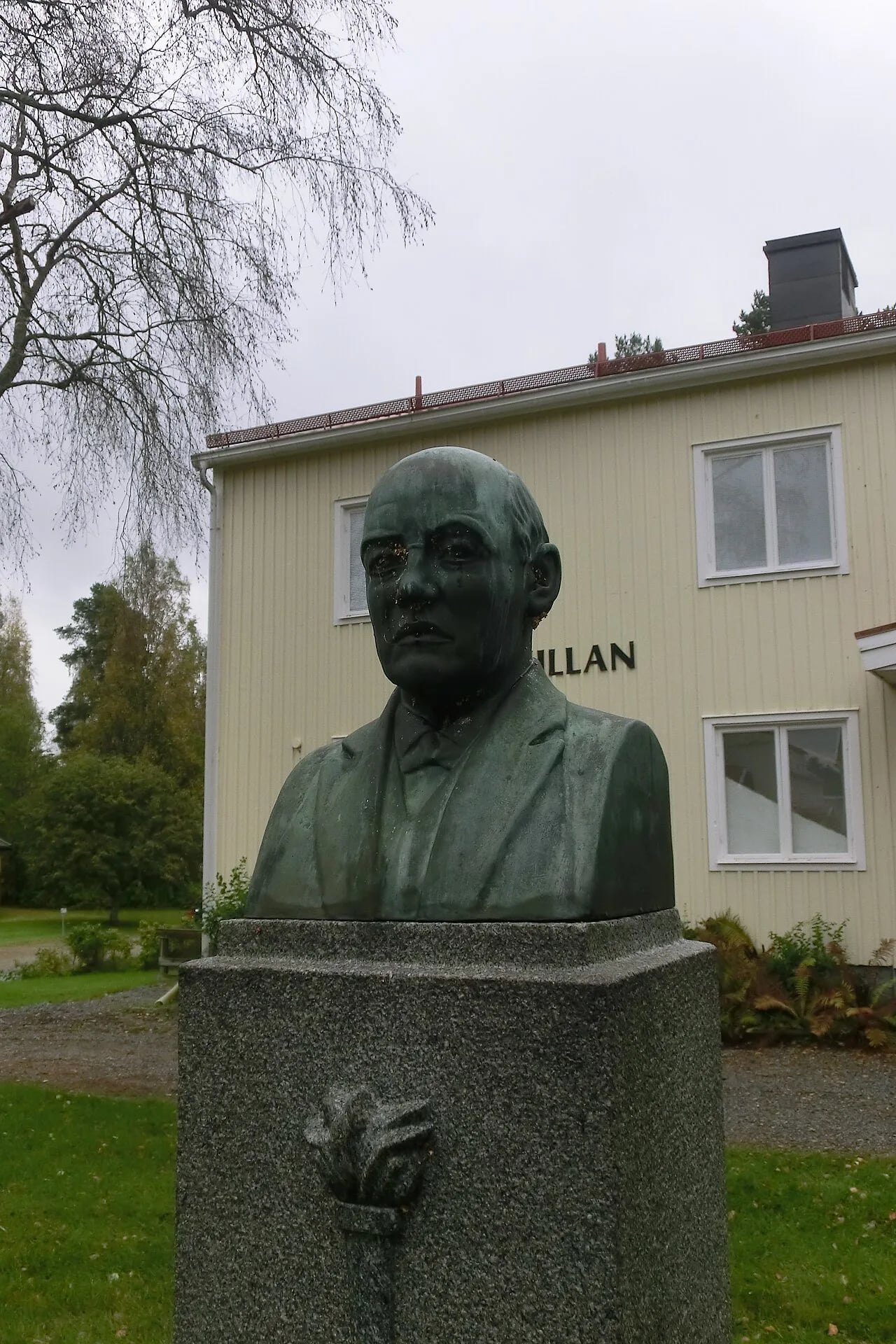 Porträt von Johan Sandler (1858–1929) – Gedenkseite