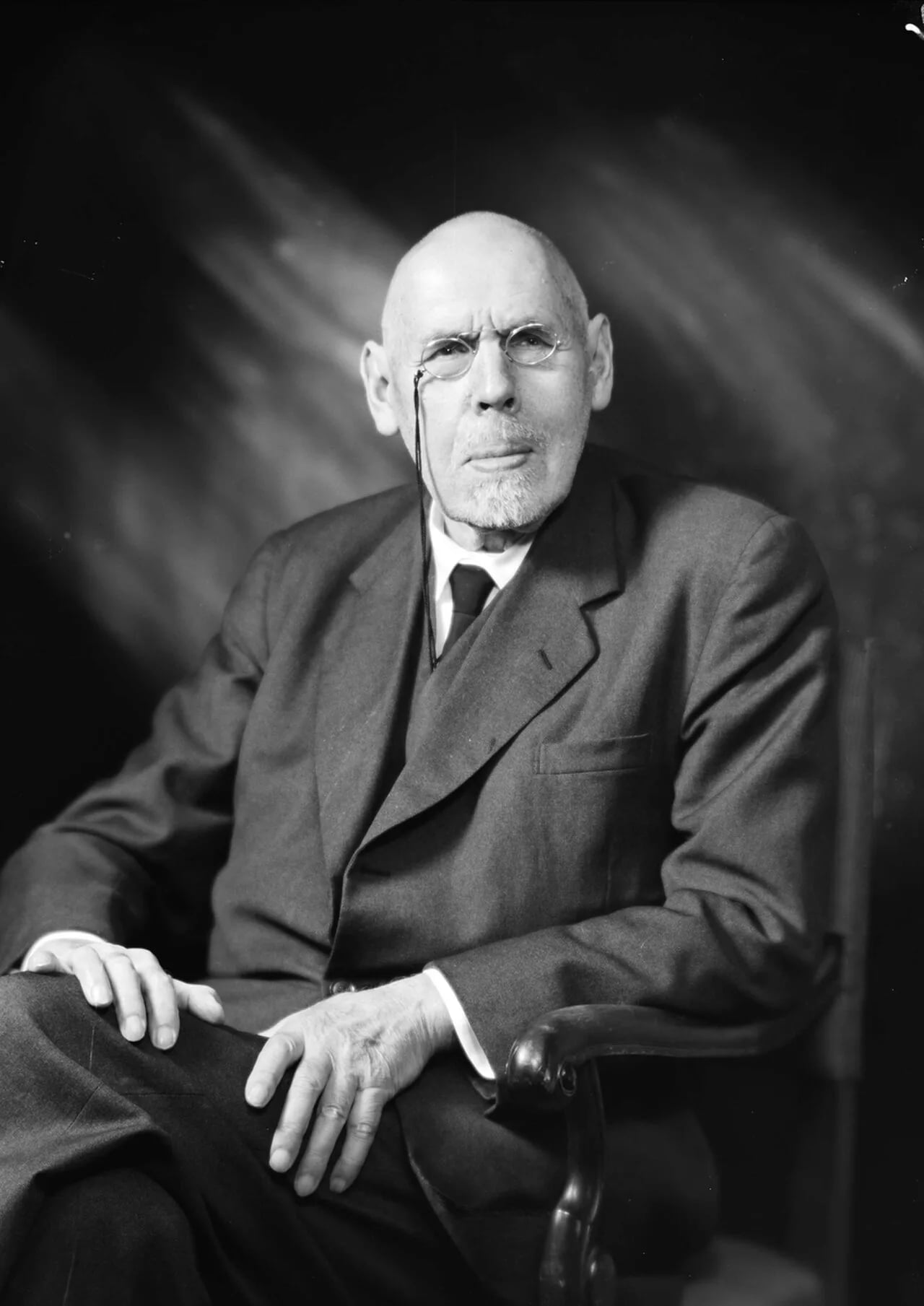 Porträt von Johan Scharffenberg (1869–1965) – Gedenkseite