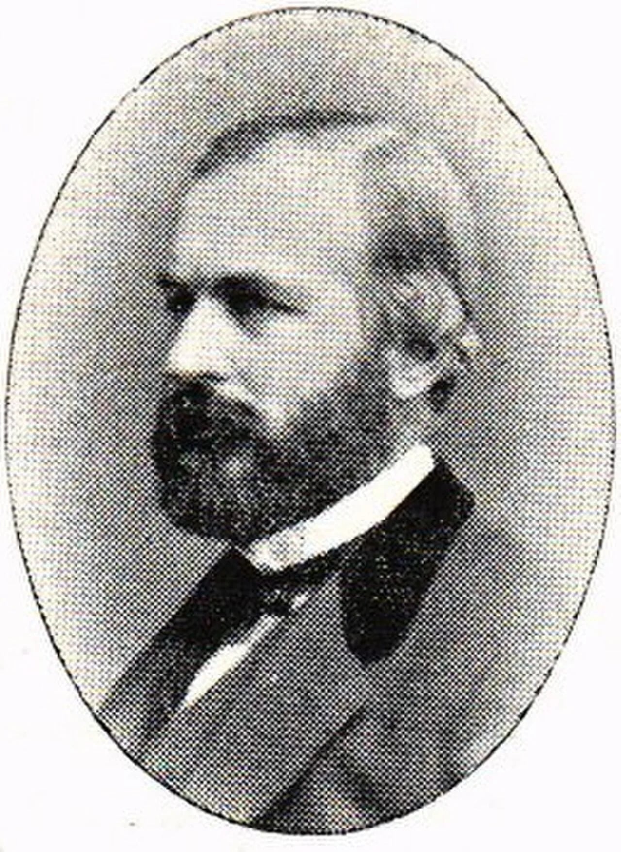 Porträt von Frans Schartau (1828–1881) – Gedenkseite