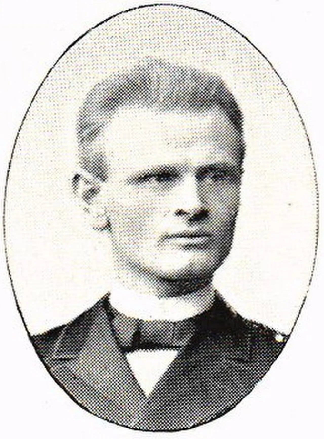 Porträt von Emil Schiött (1859–1920) – Gedenkseite