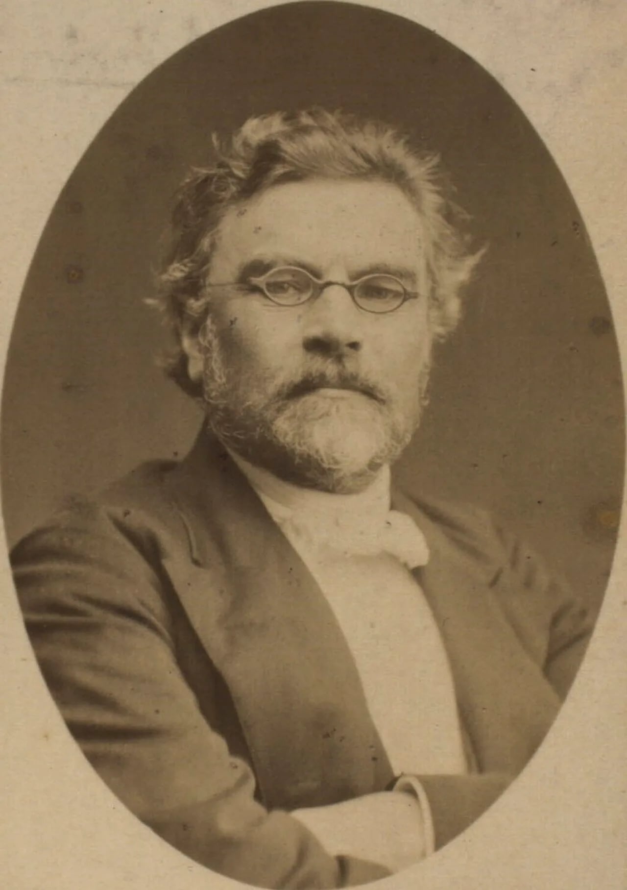Portrait of Jens Schjørring (1825–1900) – memorial page