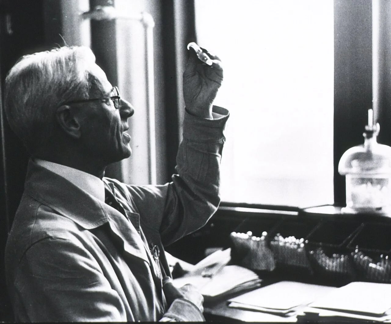 Portrait of Michael Heidelberger (1888–1991) – memorial page