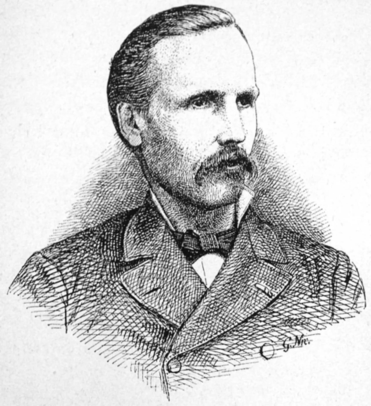 Porträt von Henry Toussaint (1847–1890) – Gedenkseite