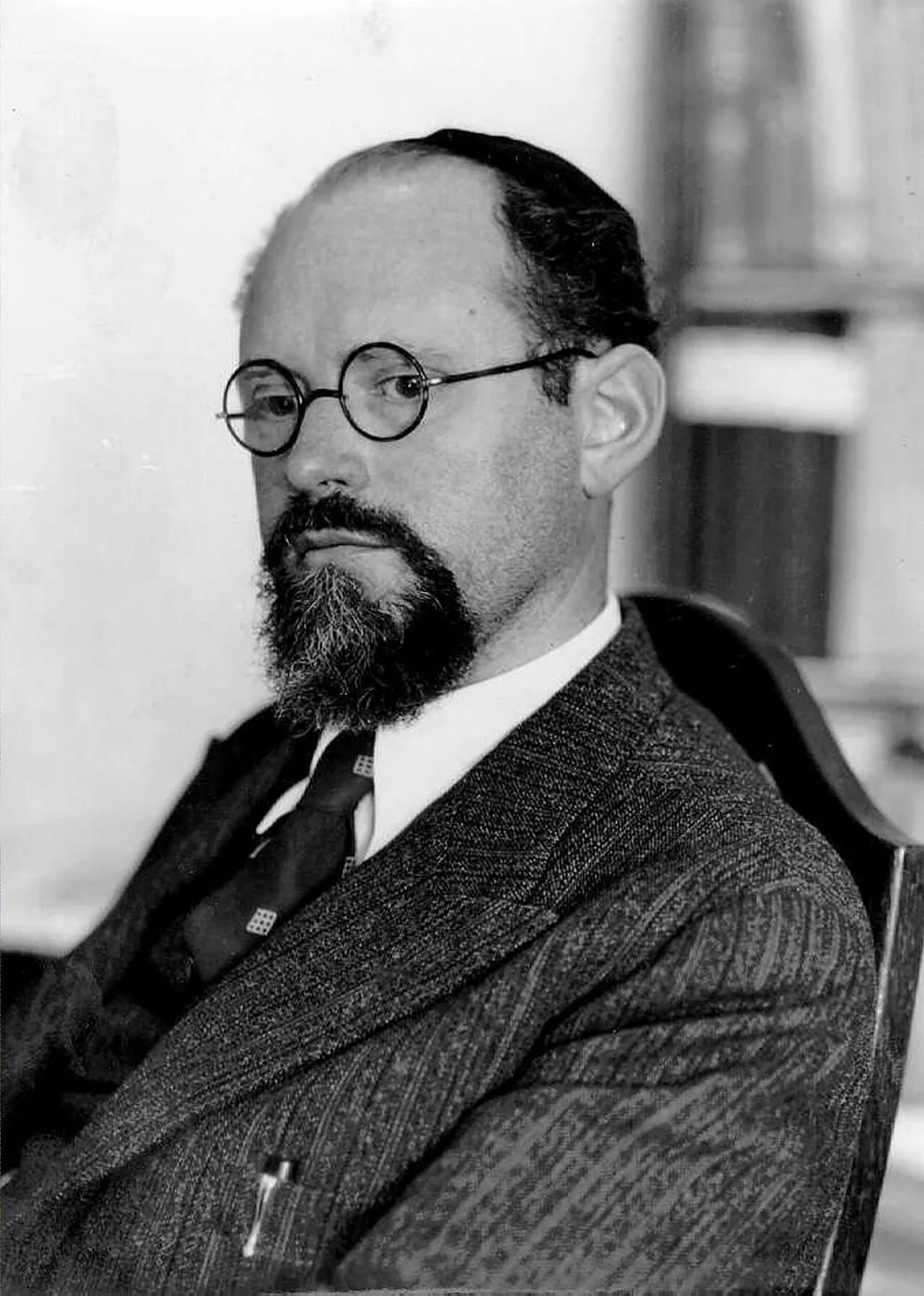 Portrait of Adolf Abraham Halevi Fraenkel (1891–1965) – memorial page