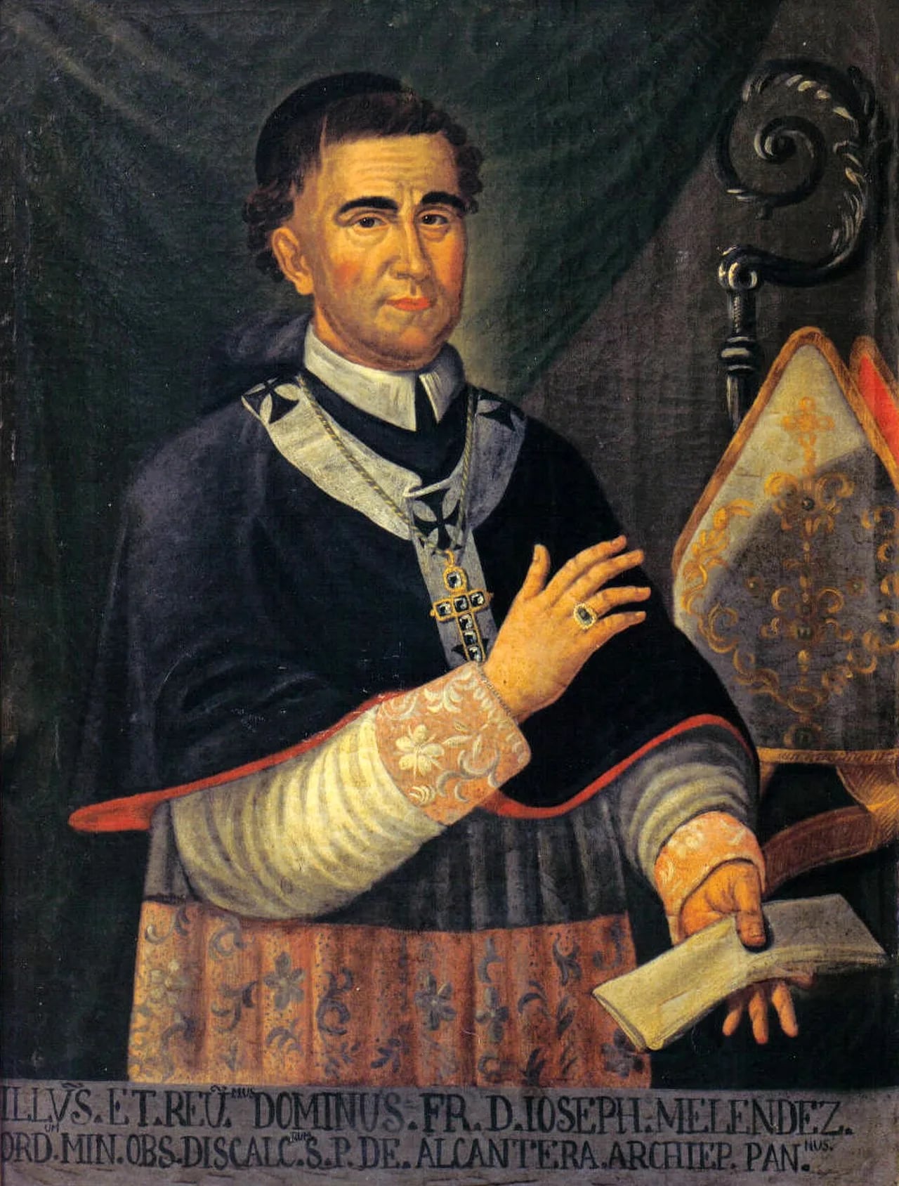 Portrait of José Alfonso Meléndez (1690–1753) – memorial page