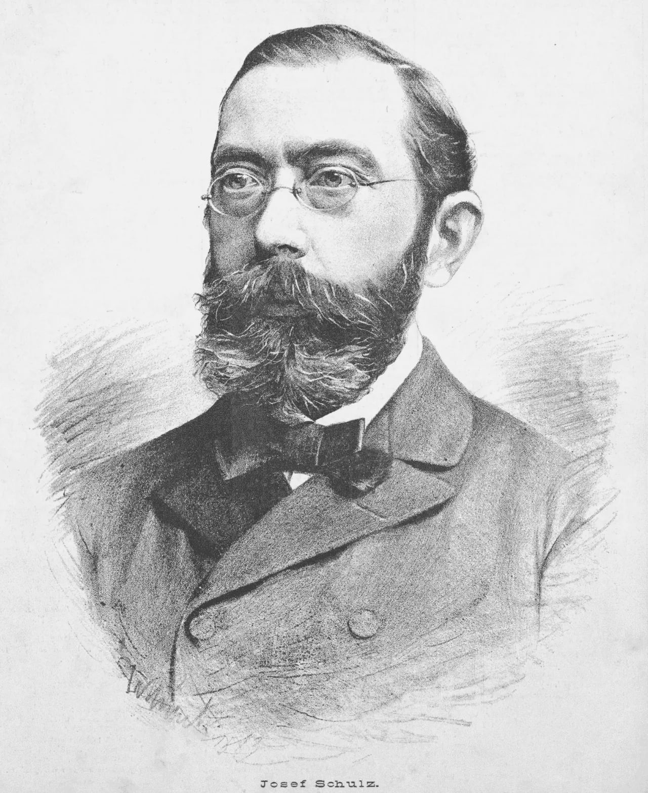 Portrait of Josef Schulz (1840–1917) – memorial page