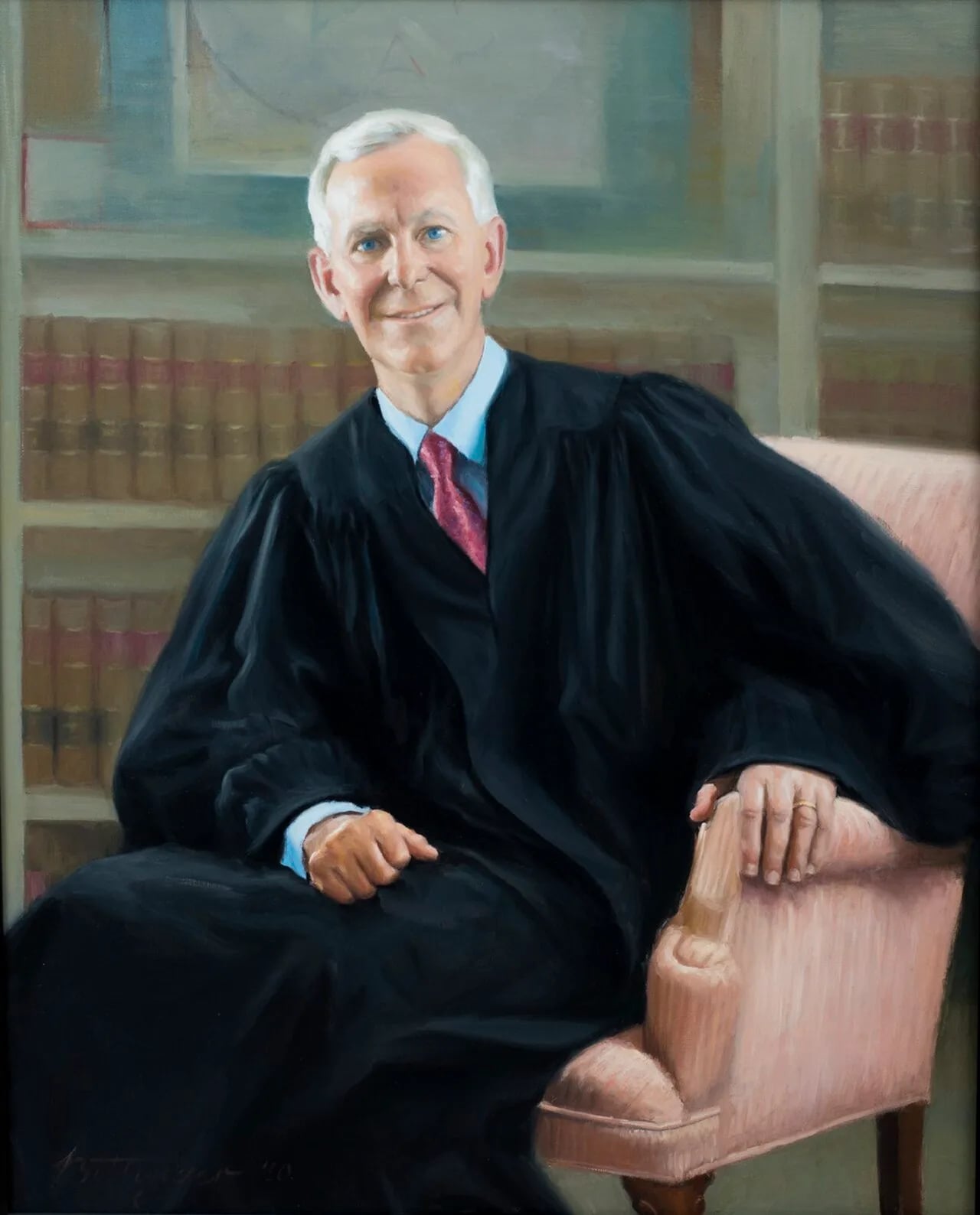 Portrait of J. Frederick Motz (1942–2023) – memorial page