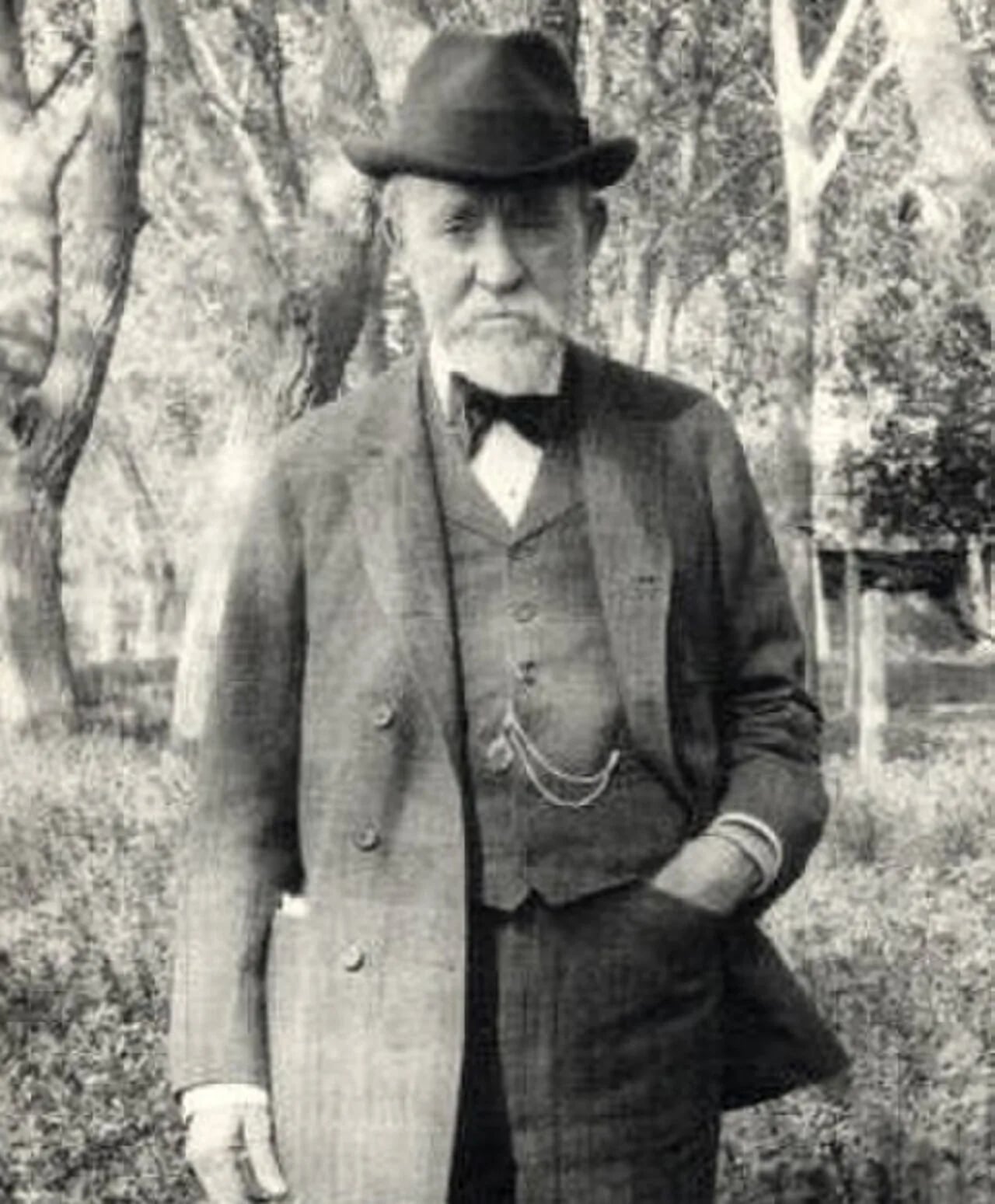 Porträt von J. J. Hagerman (1838–1909) – Gedenkseite