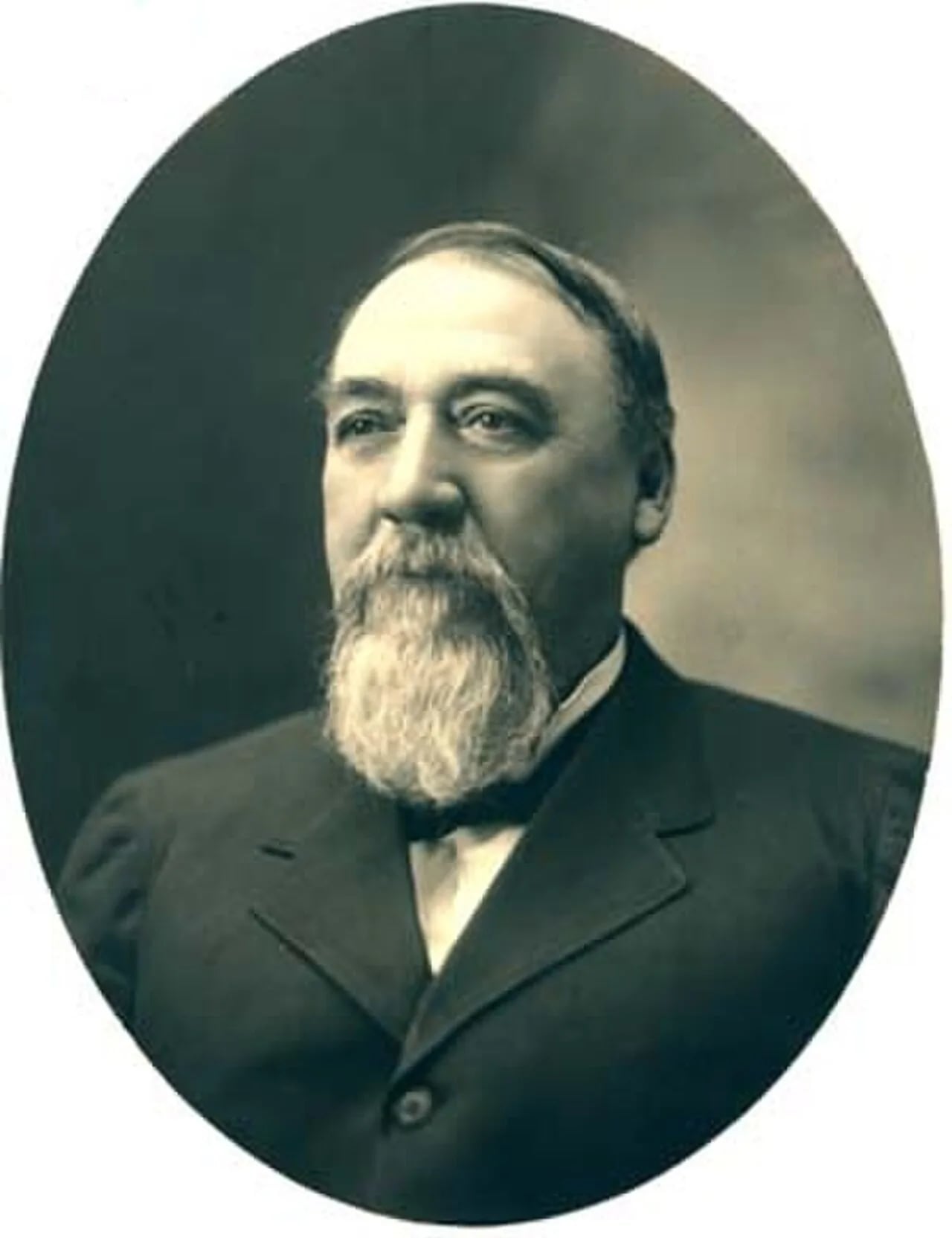 Porträt von J. J. McAlester (1842–1920) – Gedenkseite