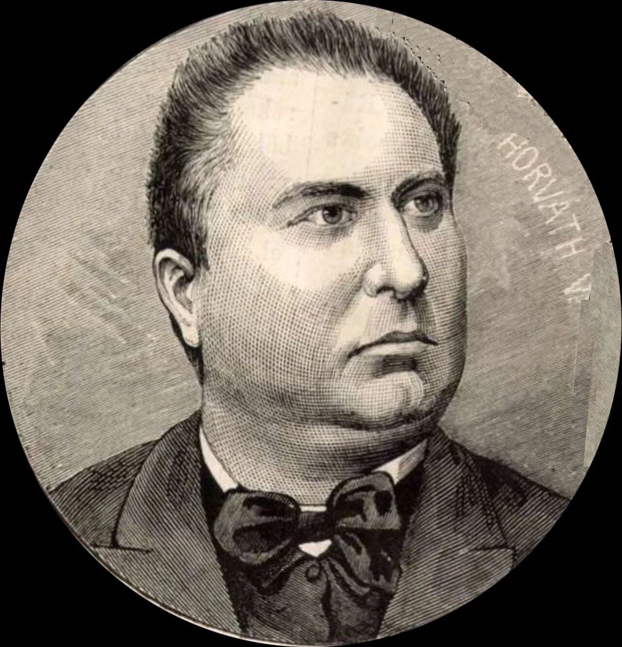 Portrait of Vince Horváth (1837–1912) – memorial page