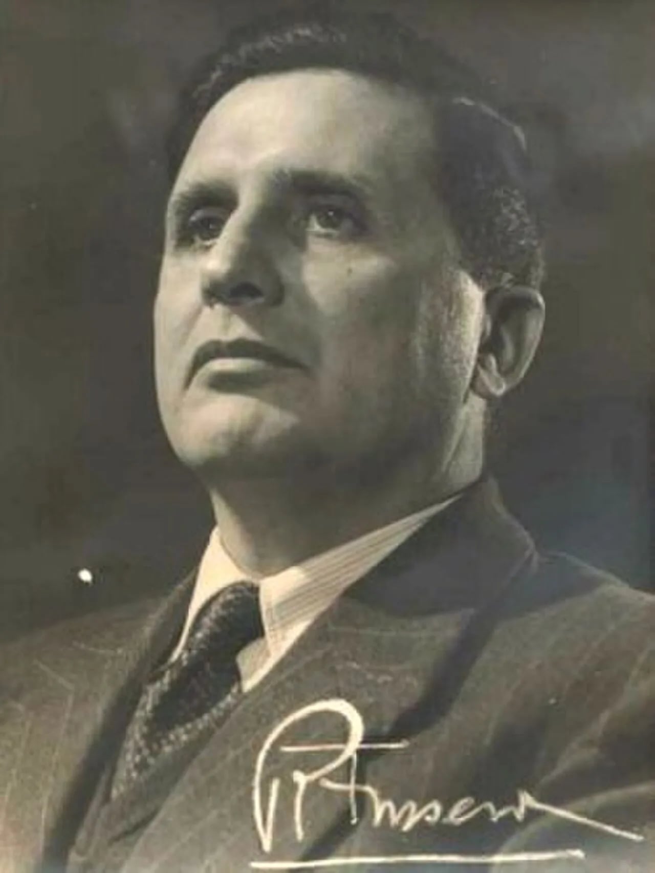 Porträt von Ricardo Fonseca Agüayo (1906–1949) – Gedenkseite