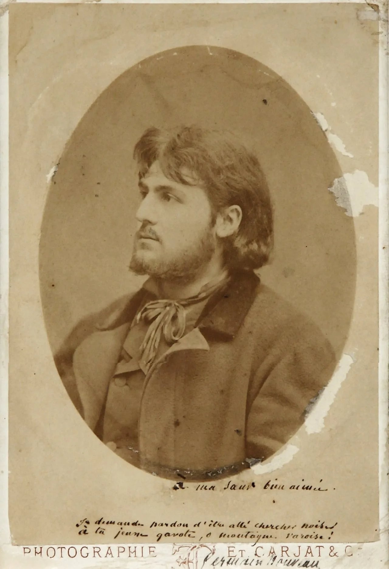 Portrait of Germain Nouveau (1851–1920) – memorial page