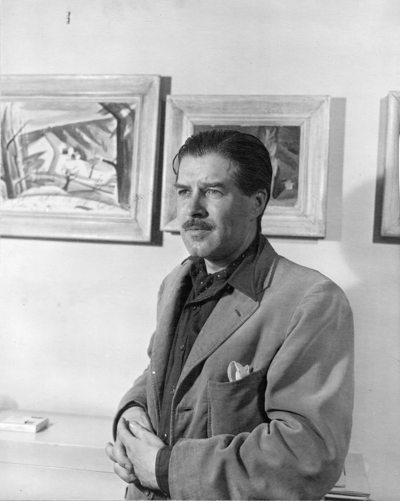 Porträt von Jack Bush (1909–1977) – Gedenkseite
