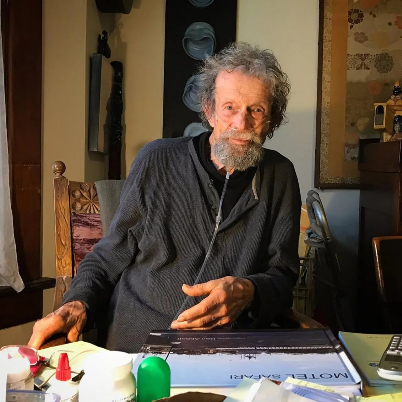Portrait of Jack Collom (1931–2017) – memorial page
