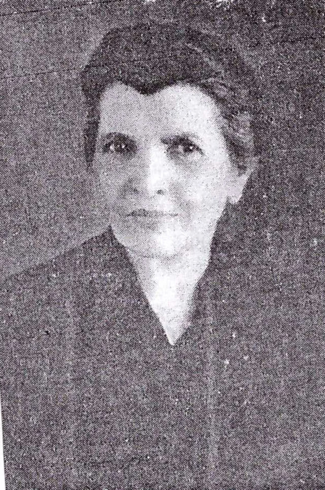Porträt von Cveta Bingulac (1874–1950) – Gedenkseite