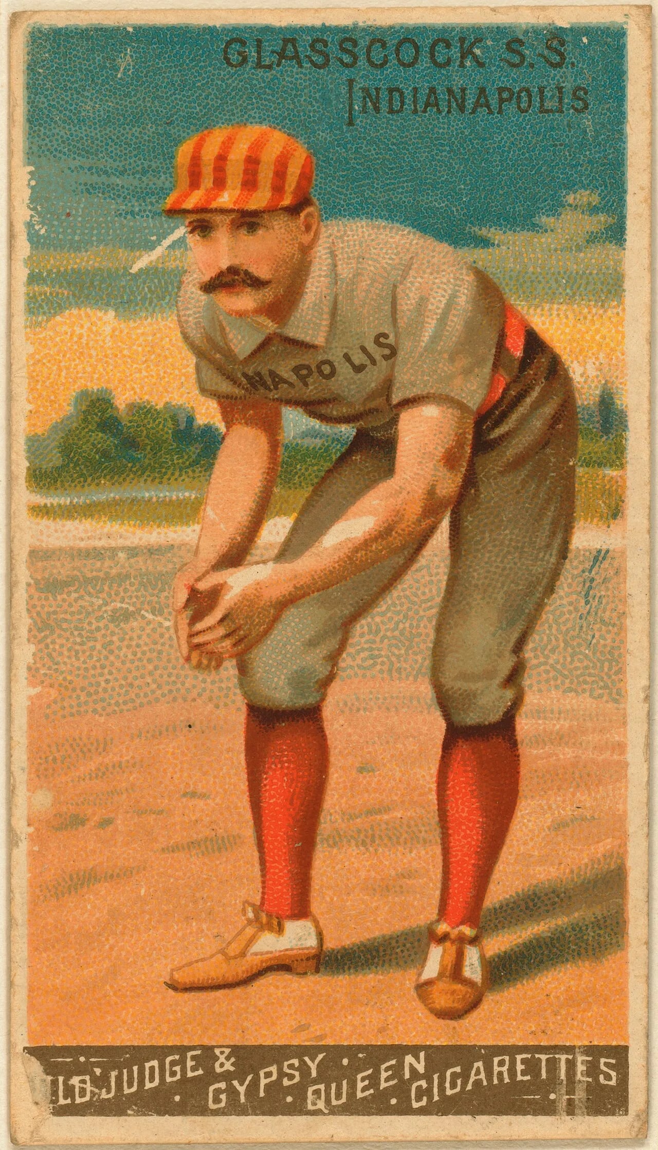 Porträt von Jack Glasscock (1857–1947) – Gedenkseite