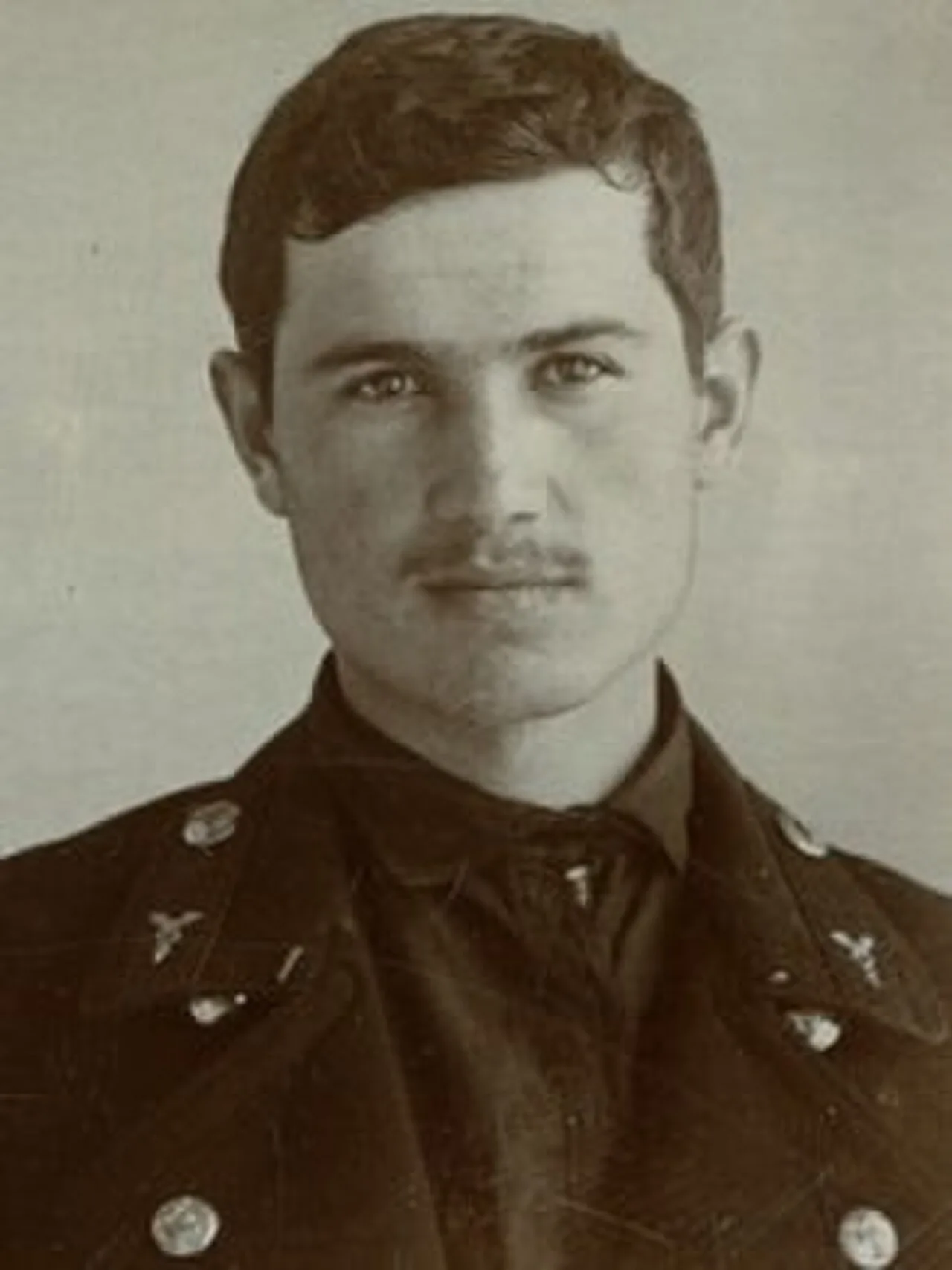 Porträt von Giorgi Gagloevi (1883–1937) – Gedenkseite