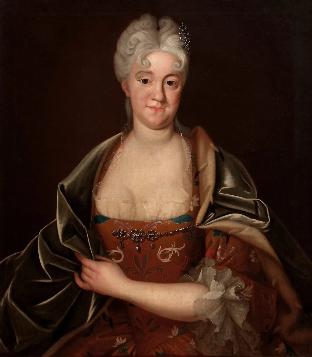 Porträt von Dorothea Sophie von Schleswig-Holstein-Plön (1692–1765) – Gedenkseite