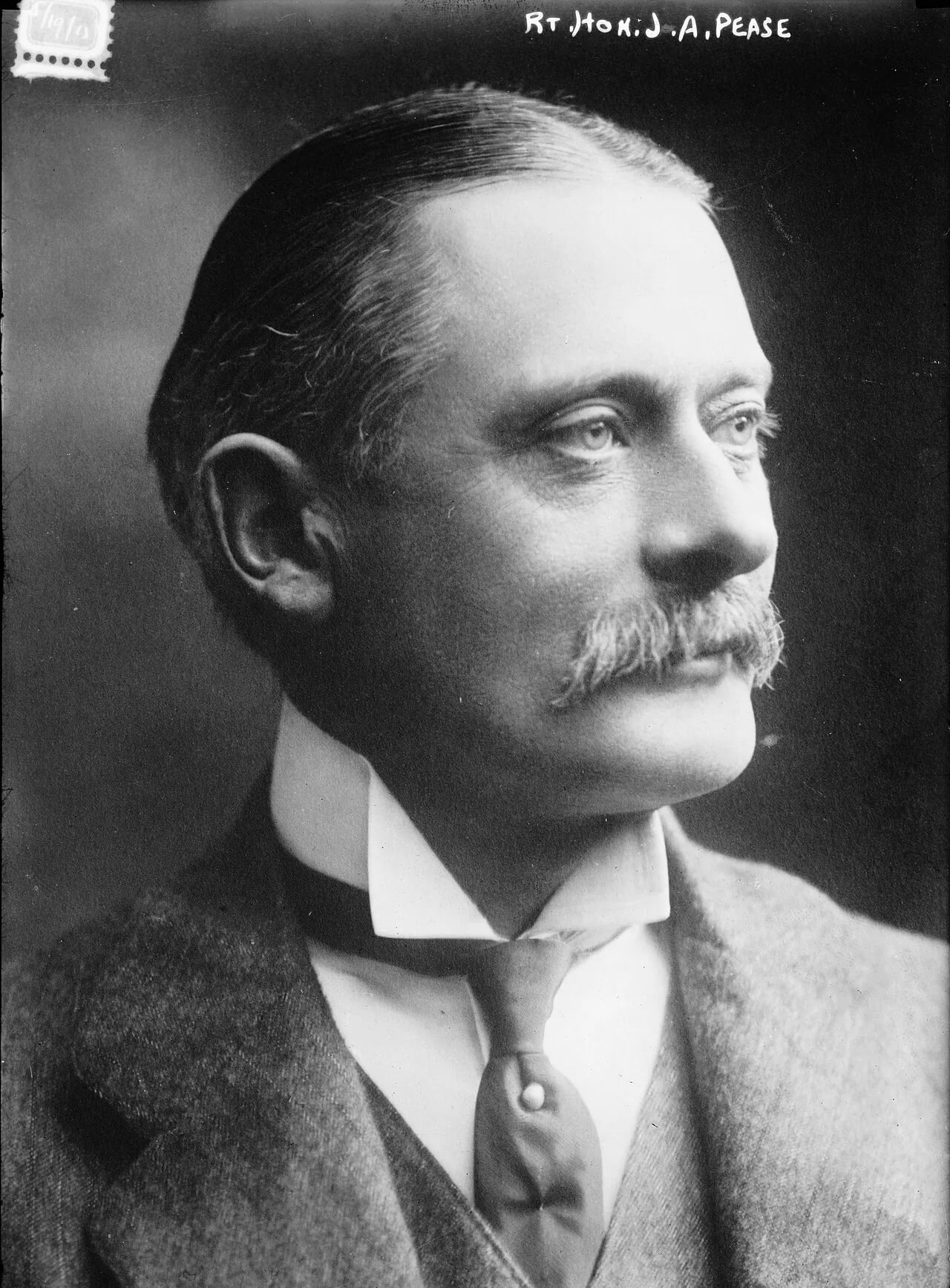 Portrait of Jack Pease (1860–1943) – memorial page