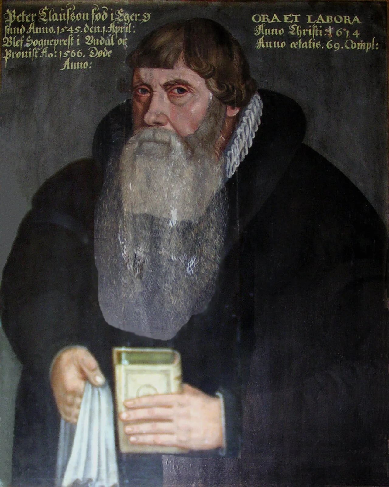 Portrait of Peder Claussøn Friis (1545–1614) – memorial page