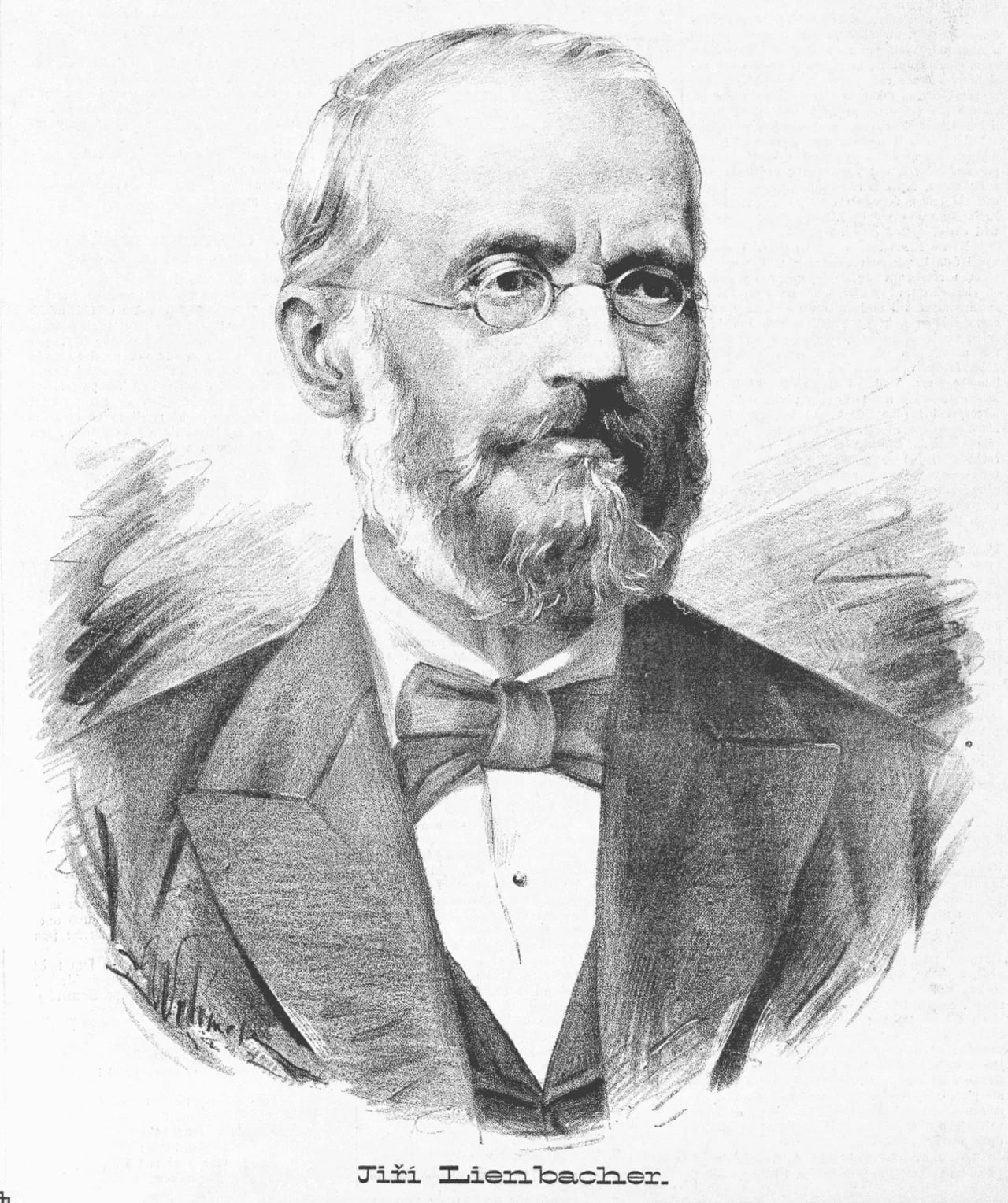 Porträt von Georg Lienbacher (1822–1896) – Gedenkseite