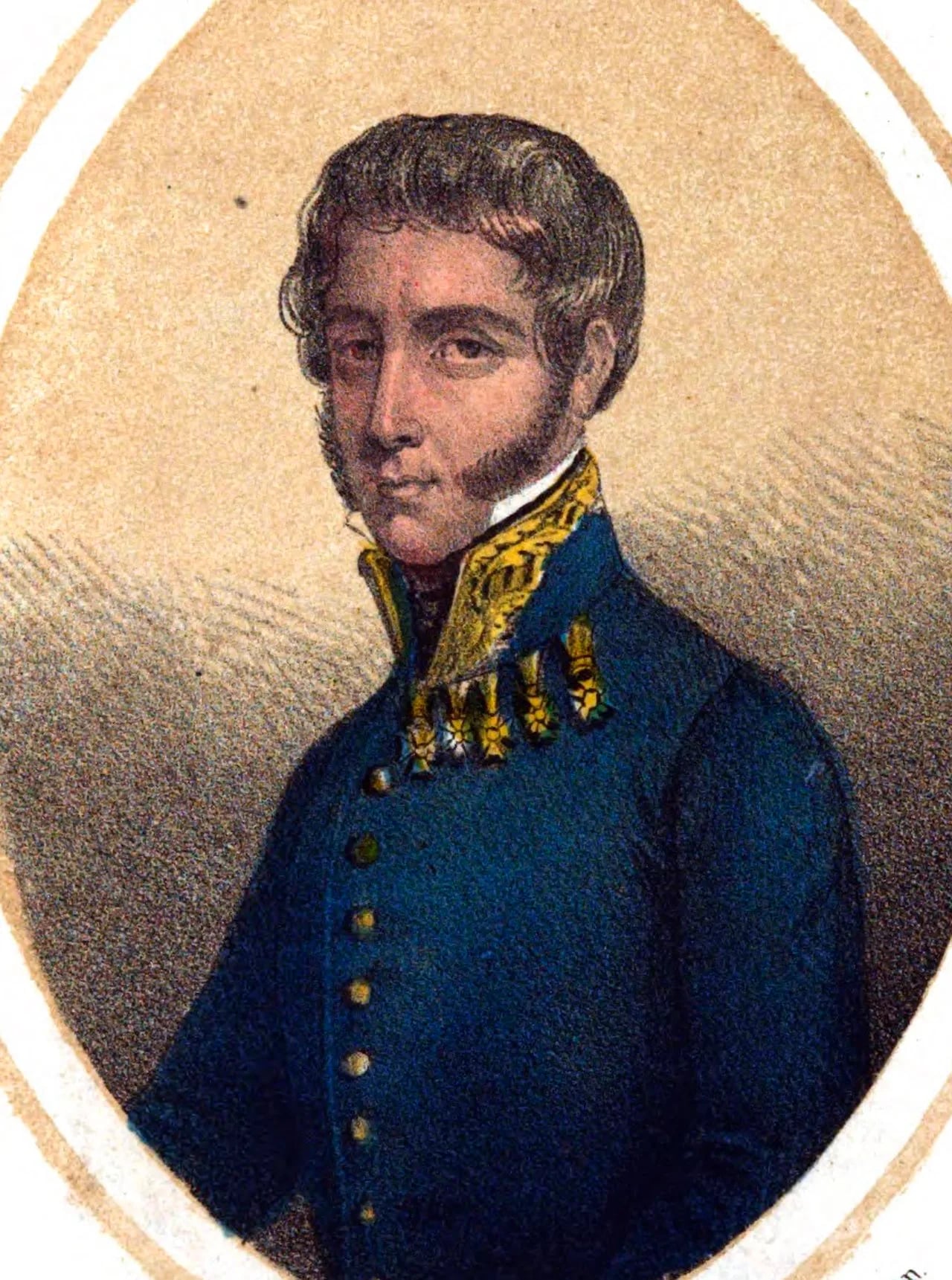 Porträt von Salvador Manzanares (1788–1831) – Gedenkseite