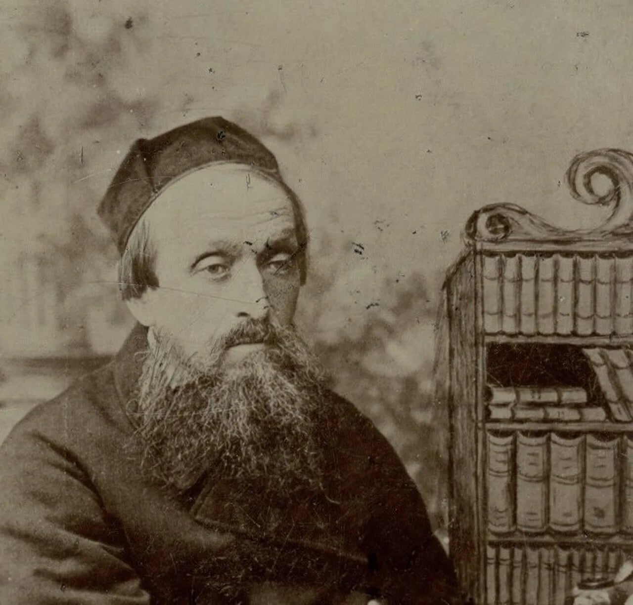 Porträt von Jacob ben Moses Bachrach (1824–1896) – Gedenkseite