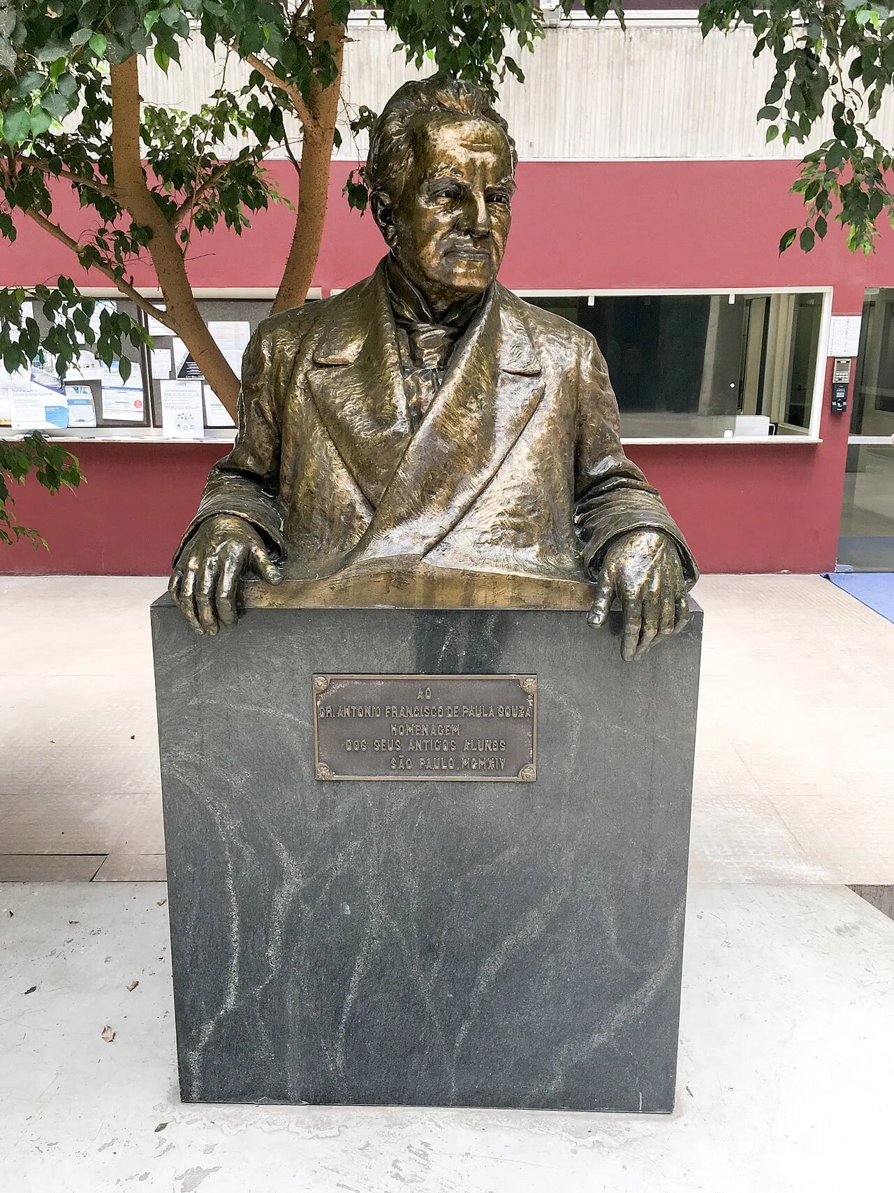 Porträt von Antônio Francisco de Paula Souza (1843–1917) – Gedenkseite