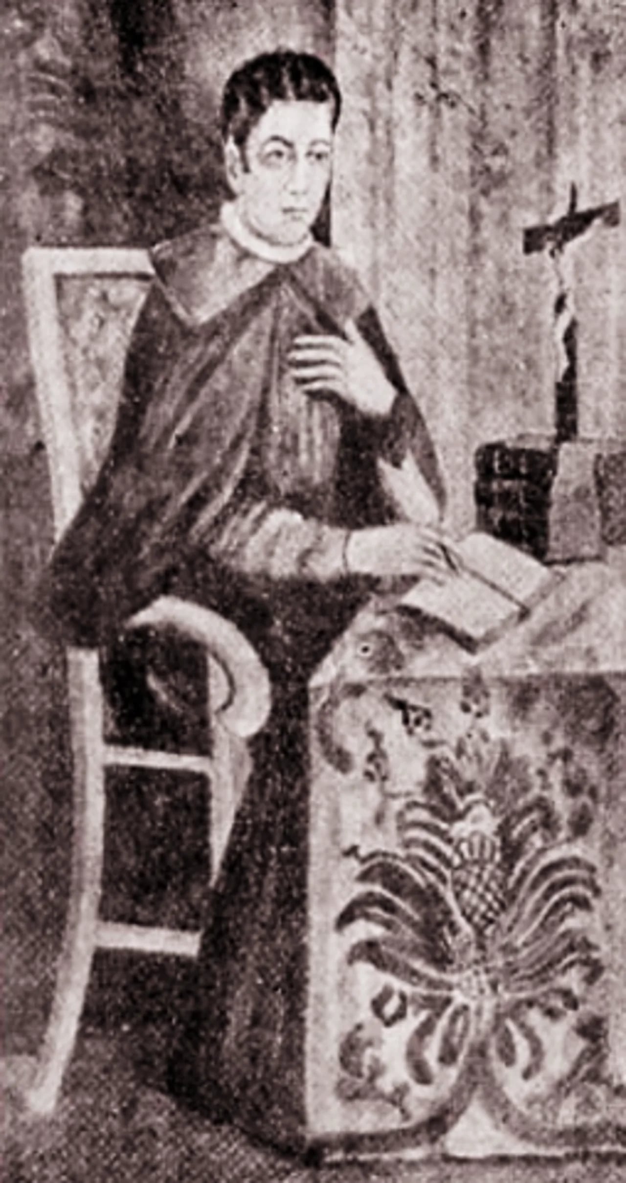 Porträt von Jacome Gonsalves (1676–1742) – Gedenkseite