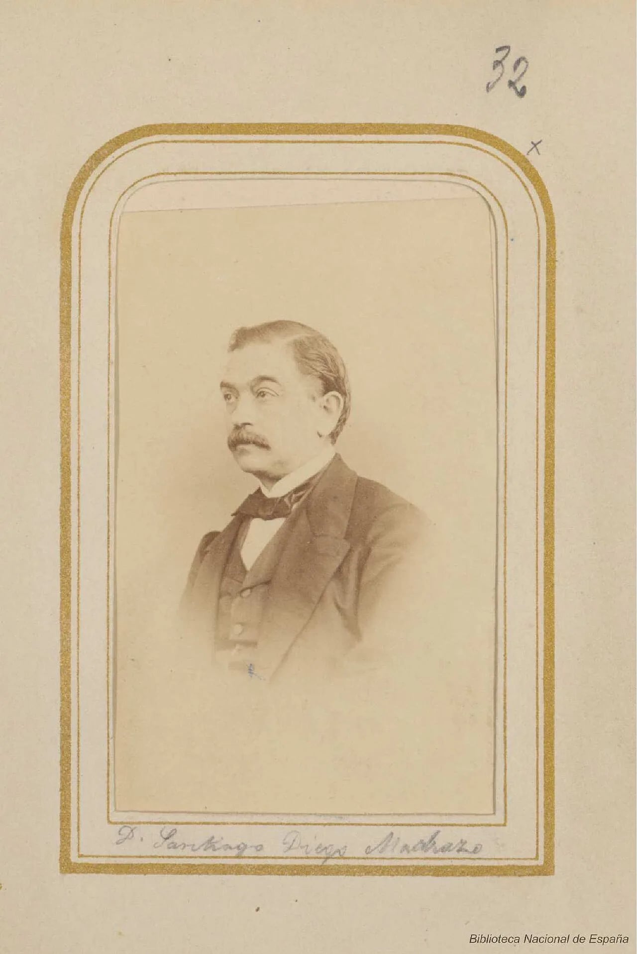 Portrait of Santiago Diego-Madrazo (1816–1890) – memorial page