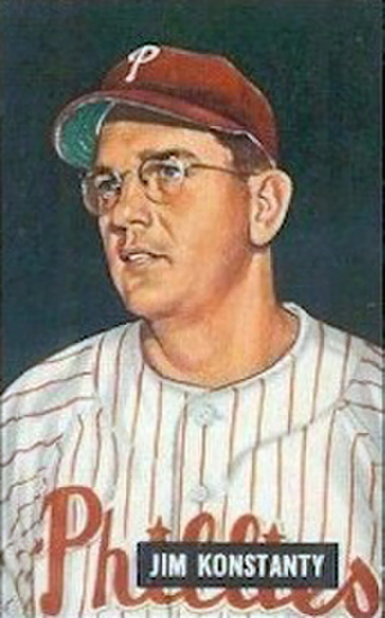 Porträt von Jim Konstanty (1917–1976) – Gedenkseite