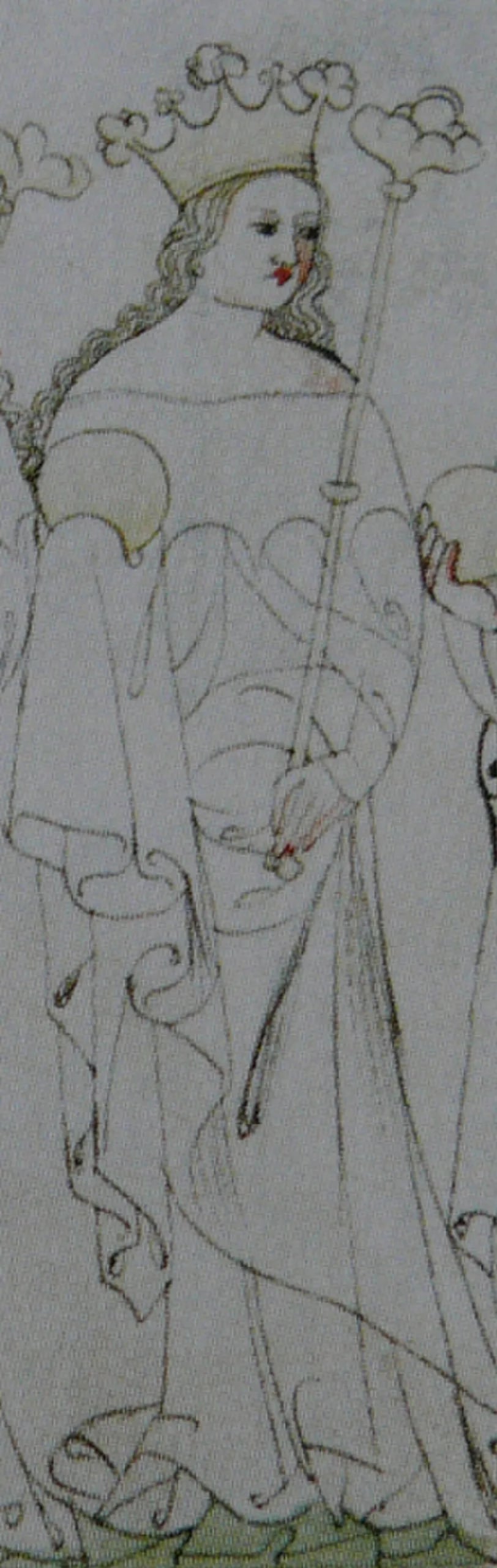Portrait of Guta von Habsburg (1271–1297) – memorial page