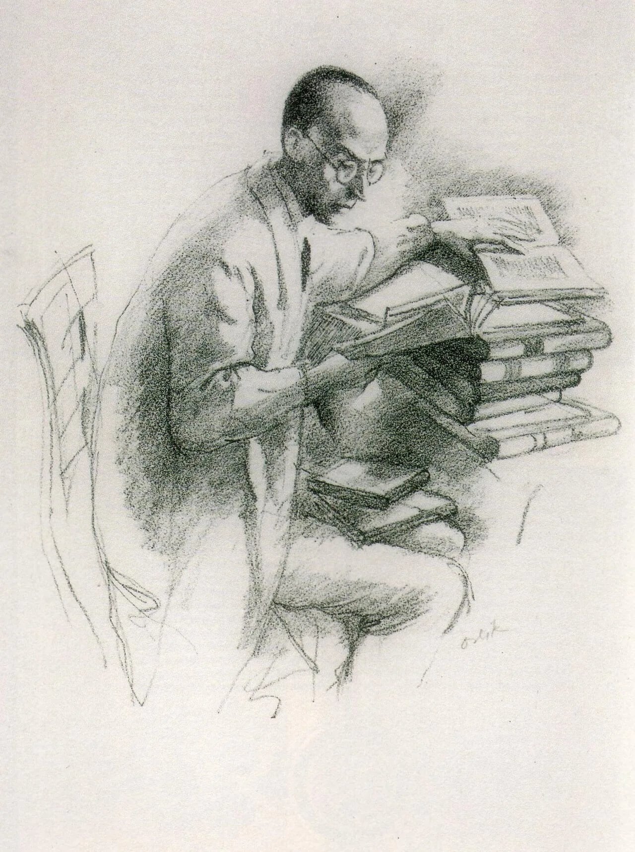 Porträt von Klabund (1890–1928) – Gedenkseite