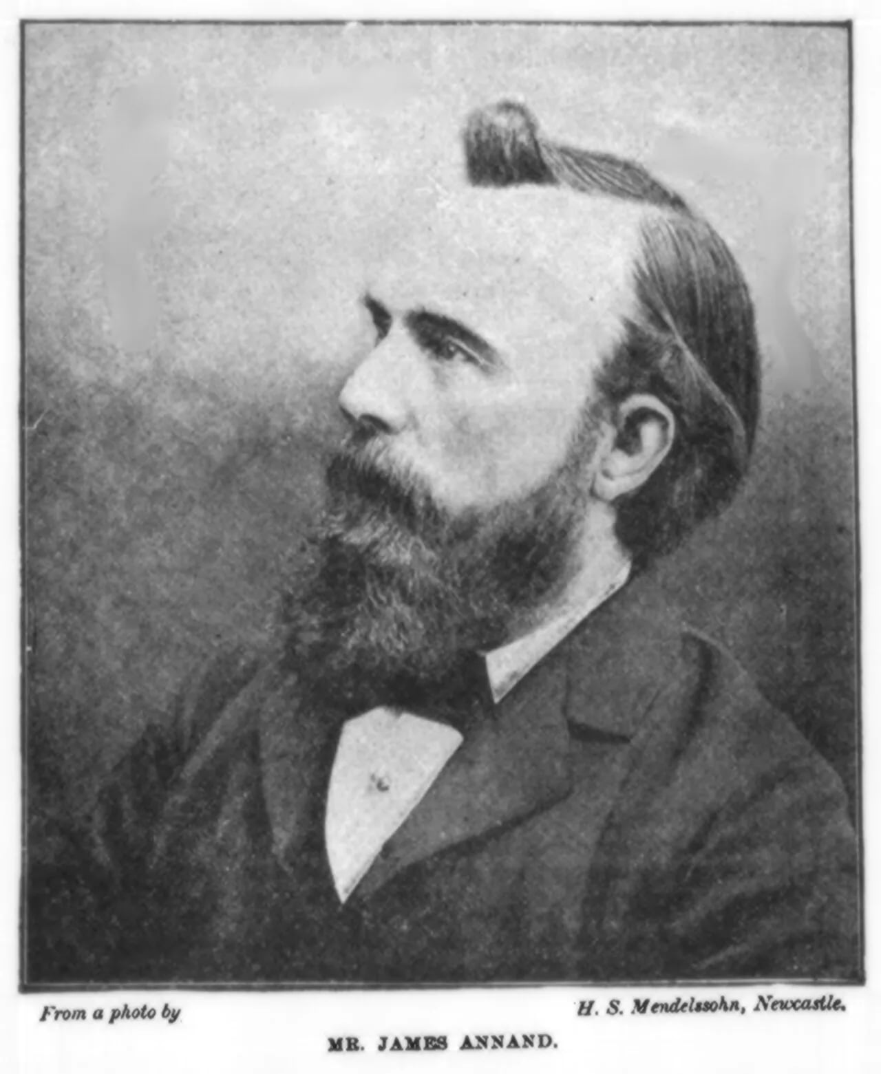 Porträt von James Annand (1843–1906) – Gedenkseite