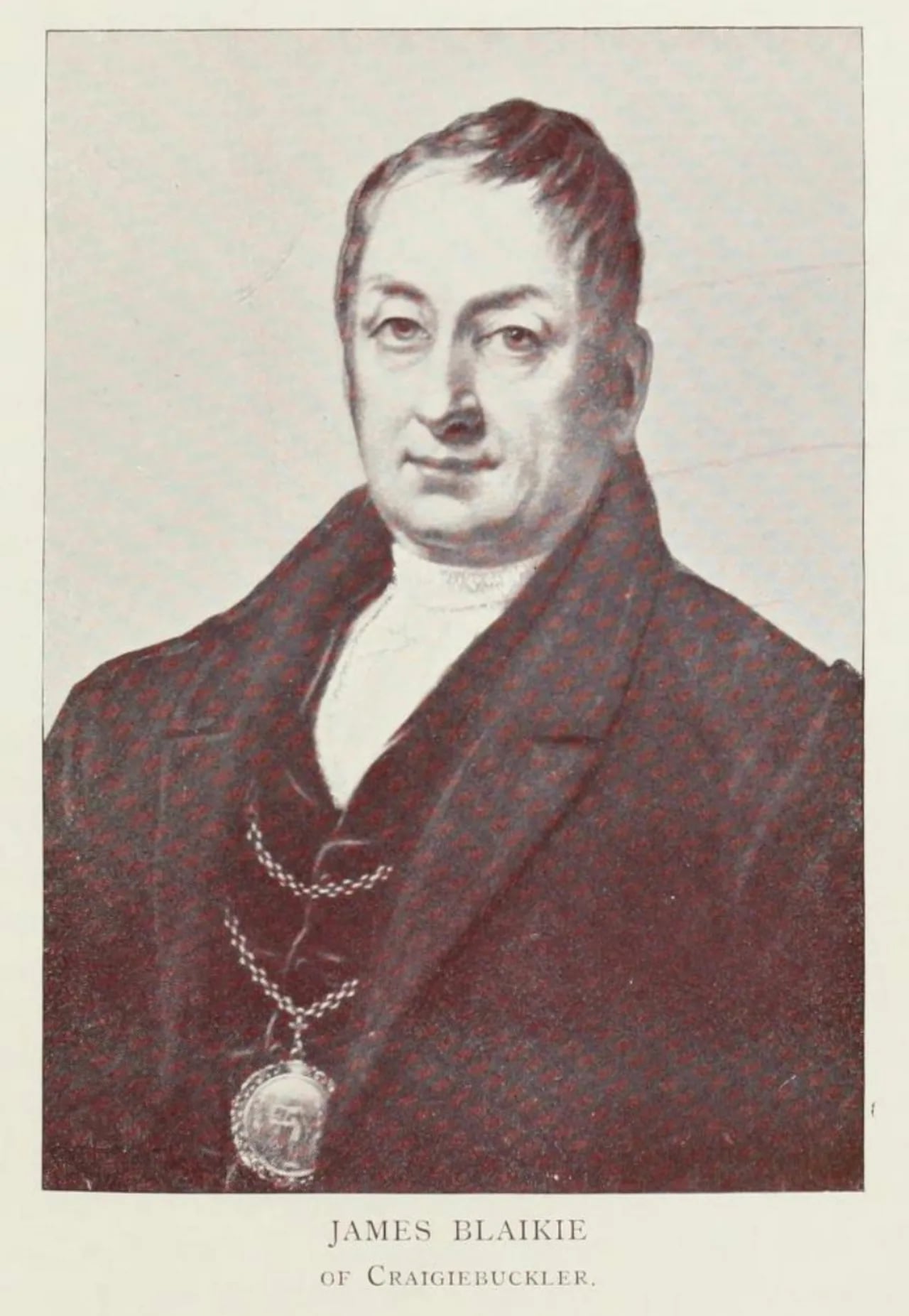 Portrait of James Blaikie (1786–1836) – memorial page