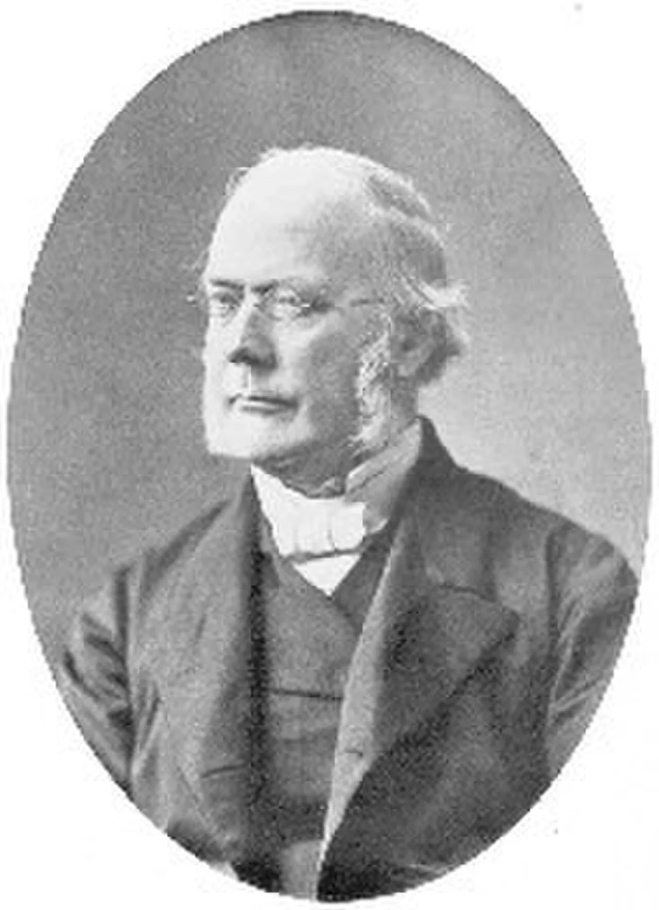 Portrait of James Bowling Mozley (1813–1878) – memorial page