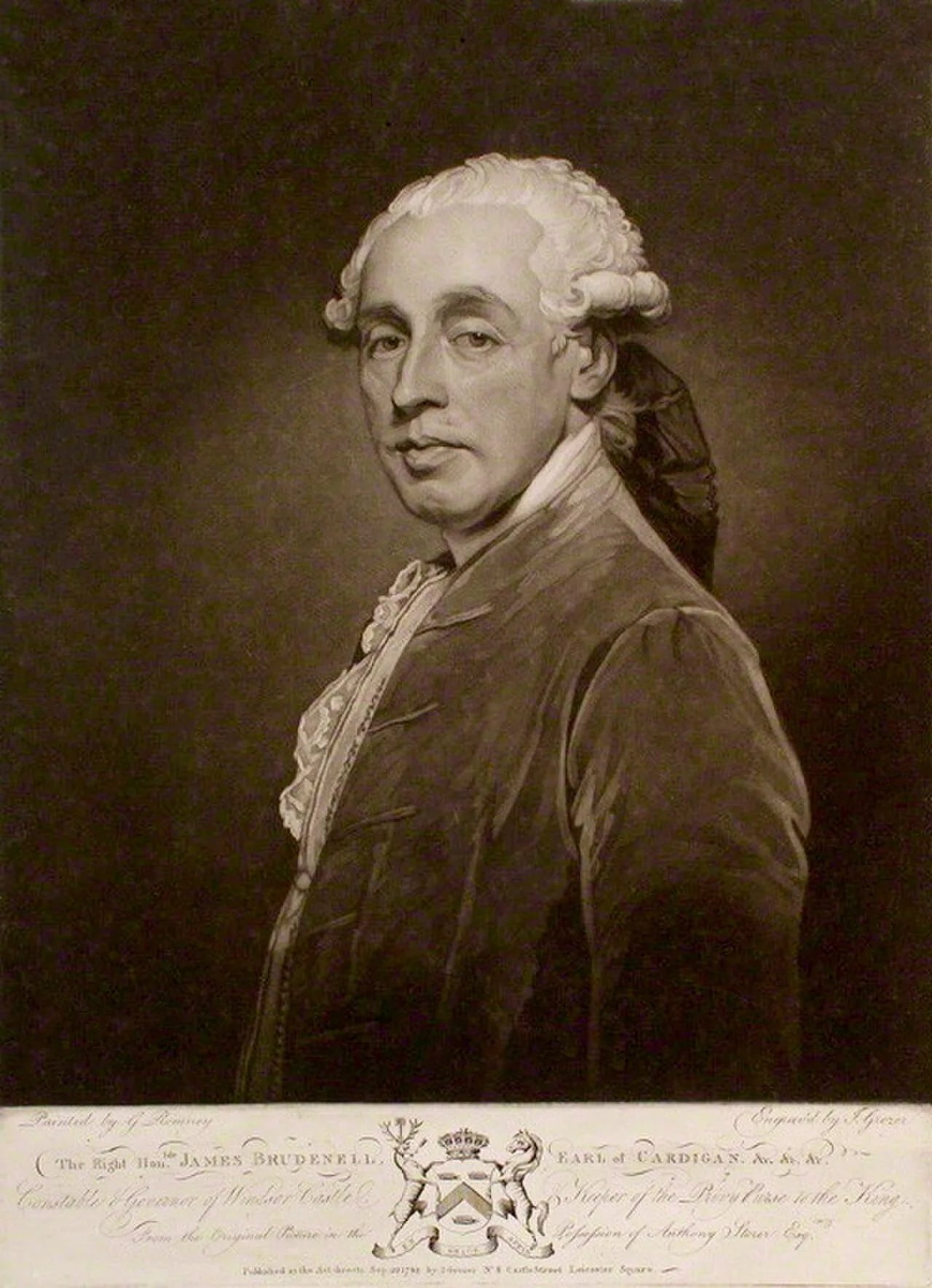 Portrait of James Brudenell, 5th Earl of Cardigan (1725–1811) – memorial page