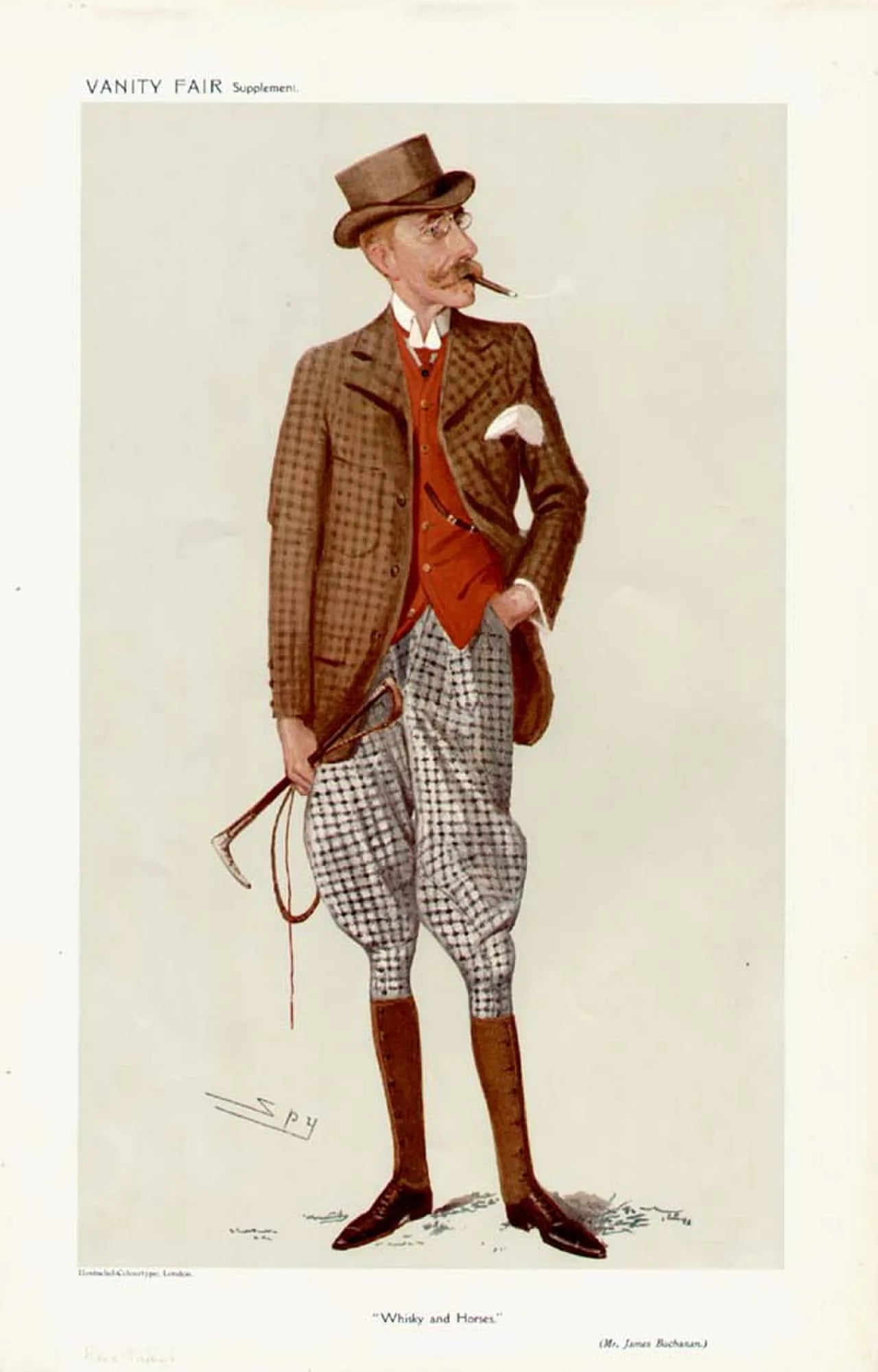 Porträt von James Buchanan, 1st Baron Woolavington (1849–1935) – Gedenkseite