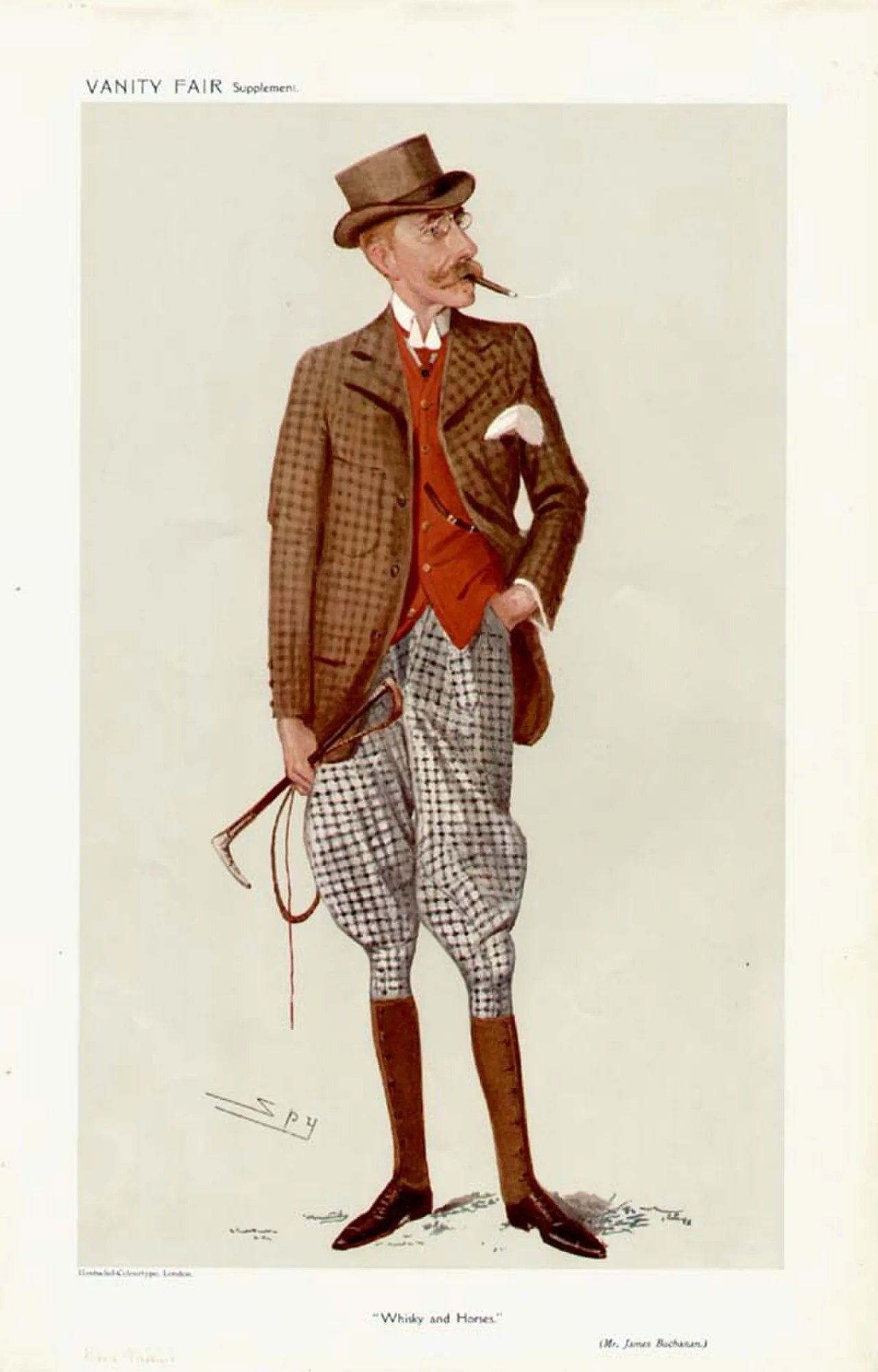 Porträt von James Buchanan, 1st Baron Woolavington (1849–1935) – Gedenkseite