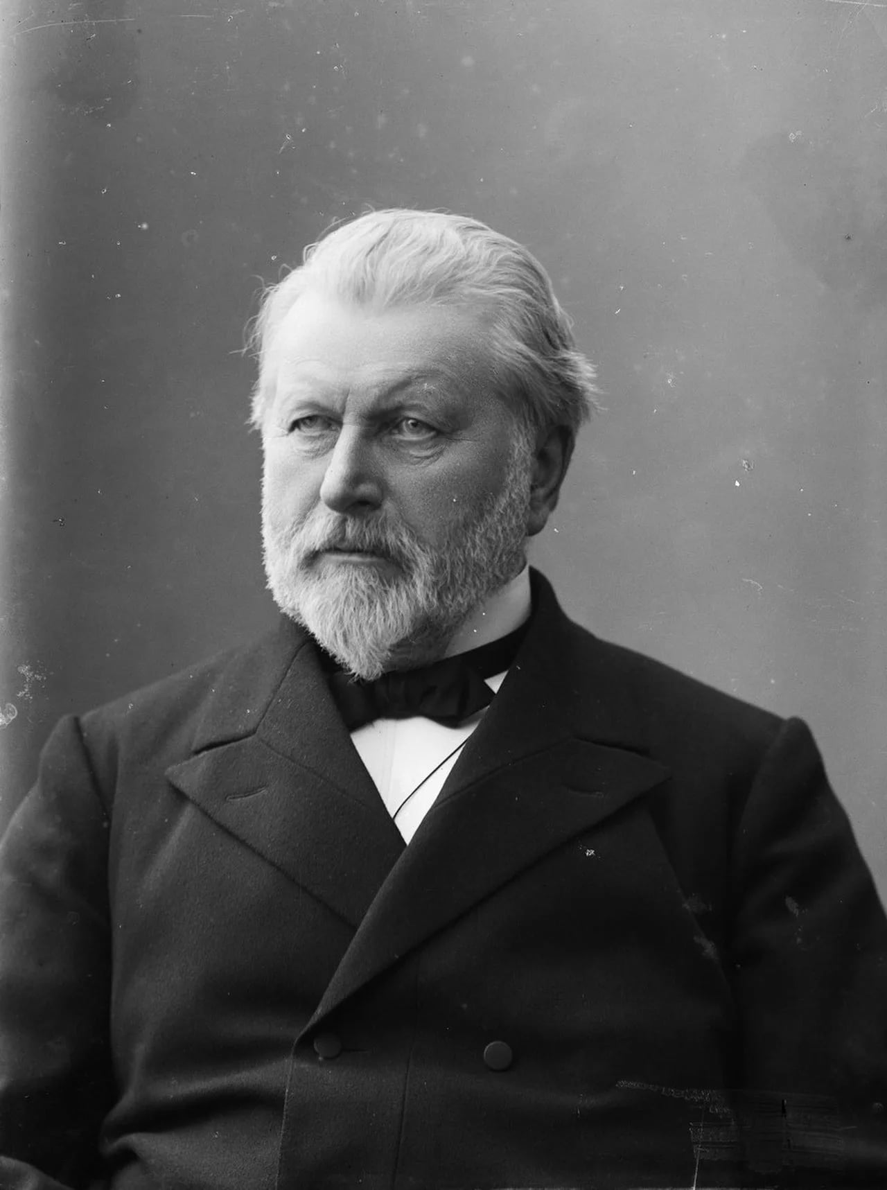Porträt von Johannes Steen (1827–1906) – Gedenkseite
