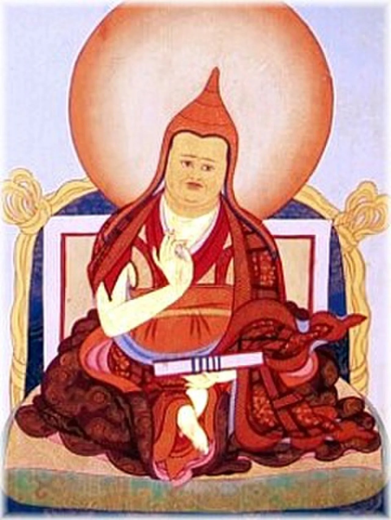 Porträt von Jamgön Ju Mipham Gyatsho (1846–1912) – Gedenkseite