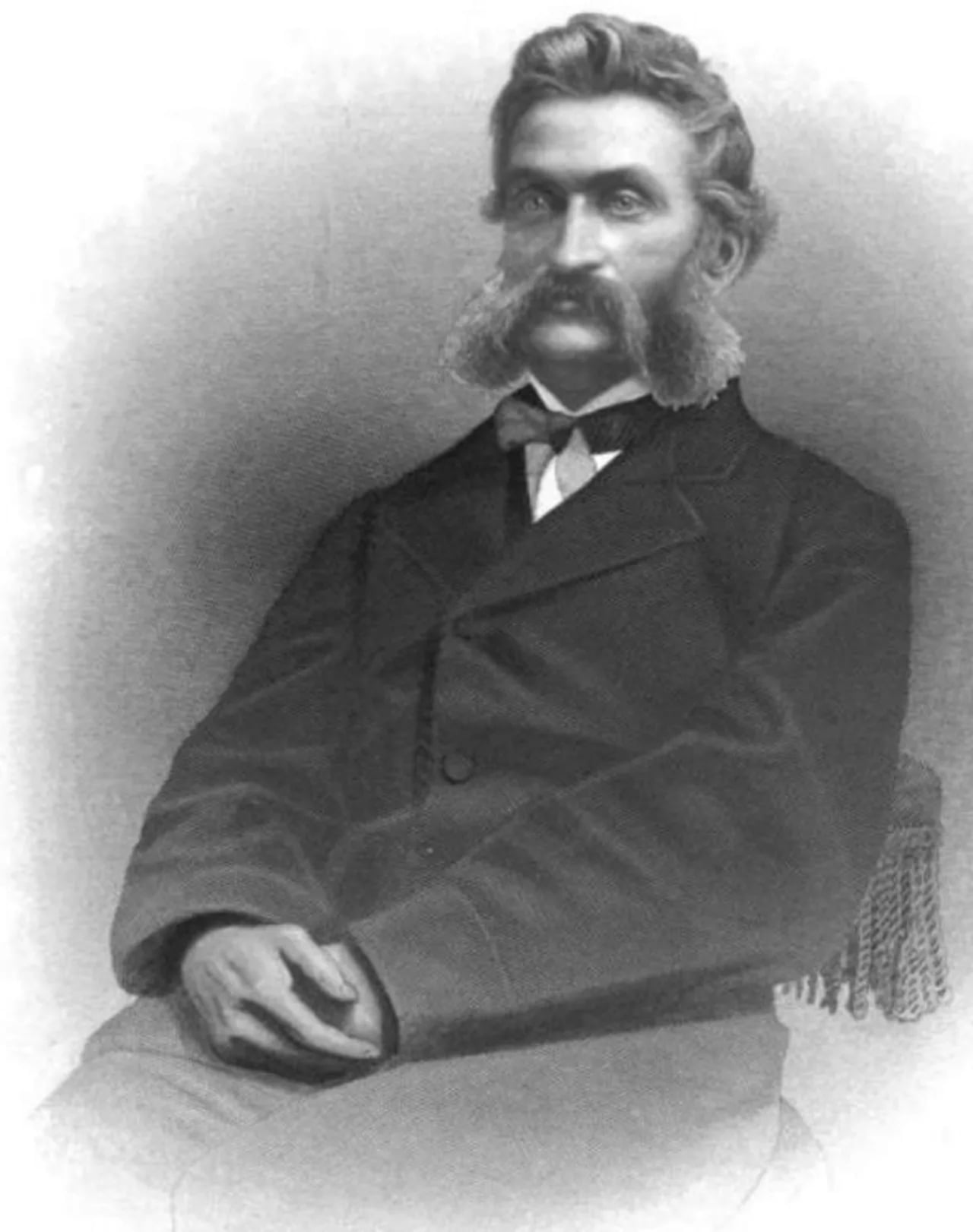 Portrait of James Cook Ayer (1818–1878) – memorial page