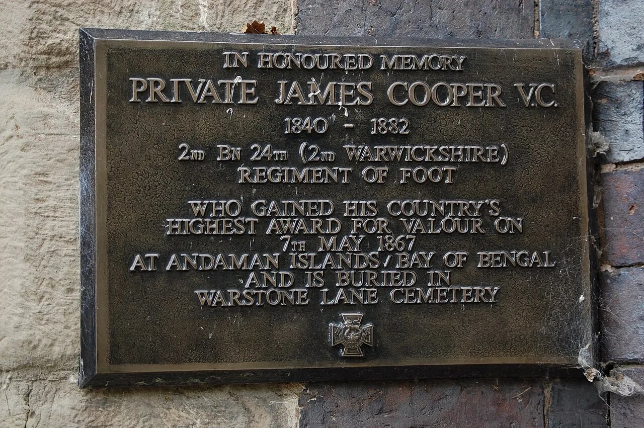 Portrait of James Cooper (1840–1889) – memorial page