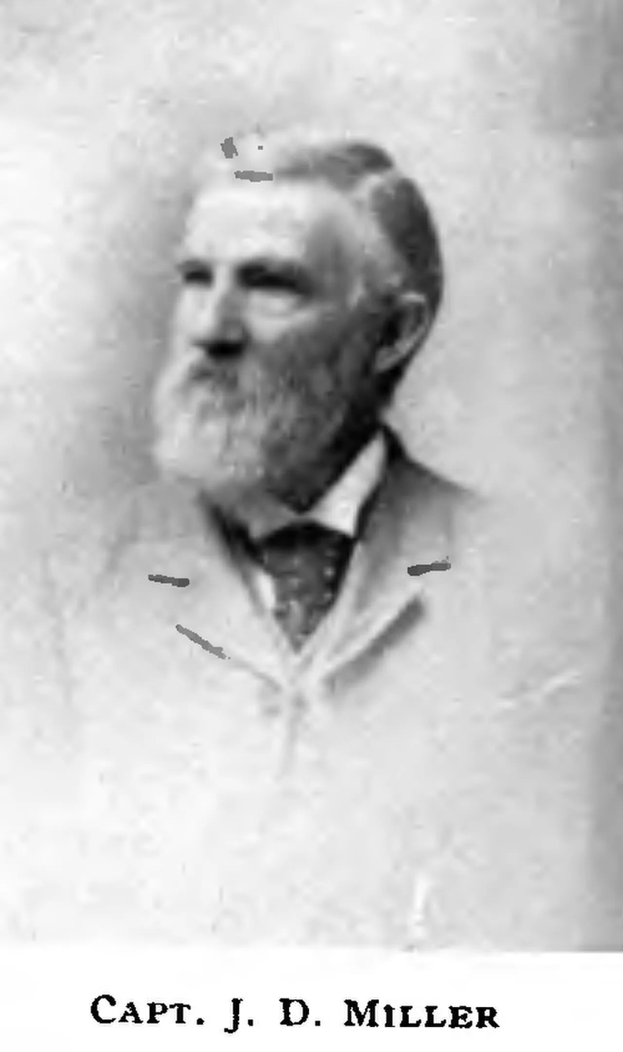 Porträt von James D. Miller (1830–1914) – Gedenkseite