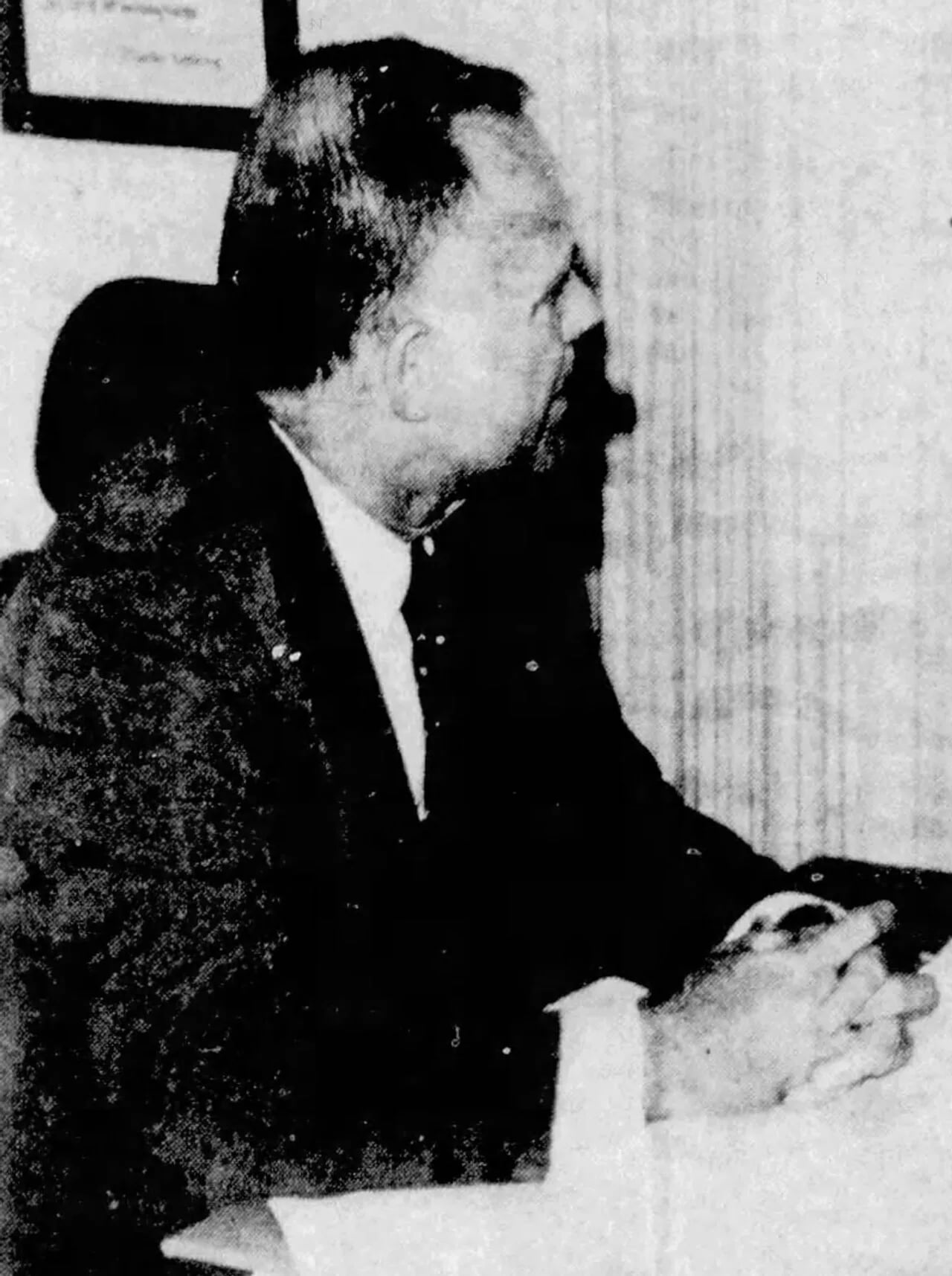 Portrait of James E. Burke (1925–2012) – memorial page