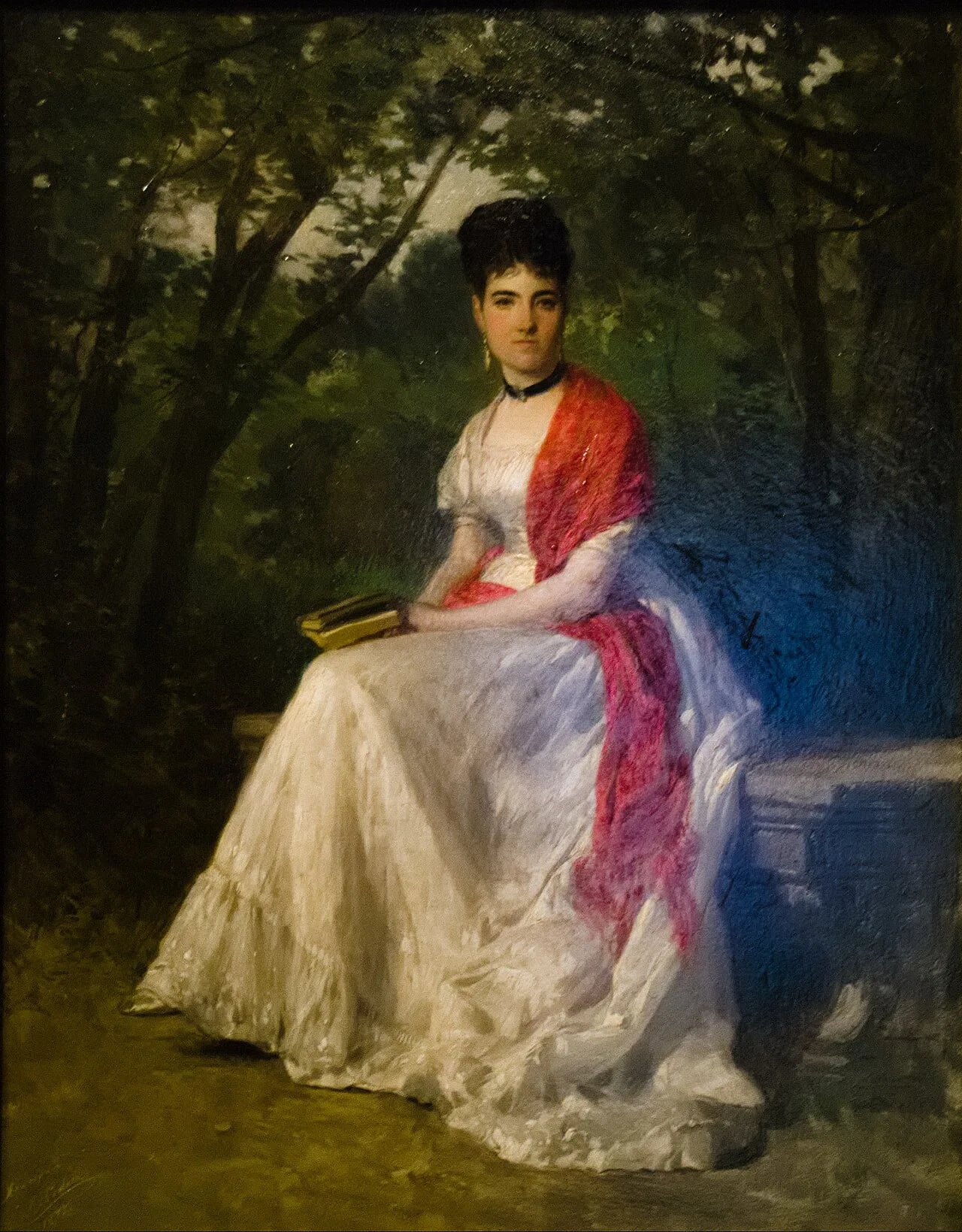 Porträt von Teresa Vergara (1852–1936) – Gedenkseite
